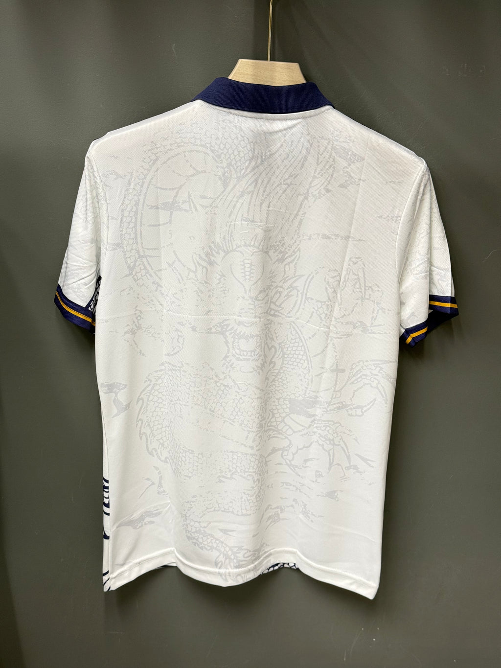 REAL MADRID 22/23 DRAGON WHITE POLO EMBROIDERY