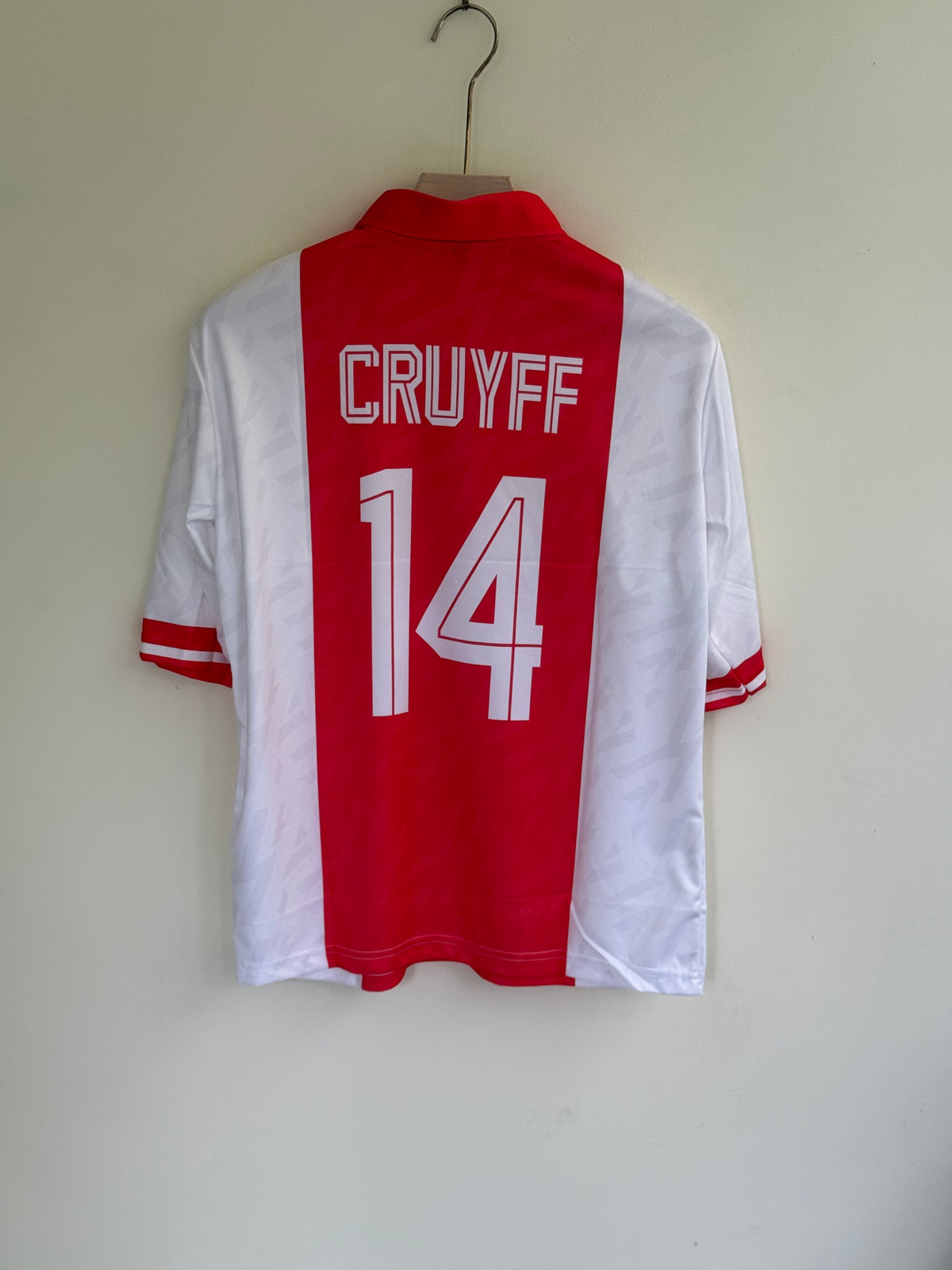 CRUYFF AJAX HOME KIT POLO FIVE SLEEEV EMBROIDERY