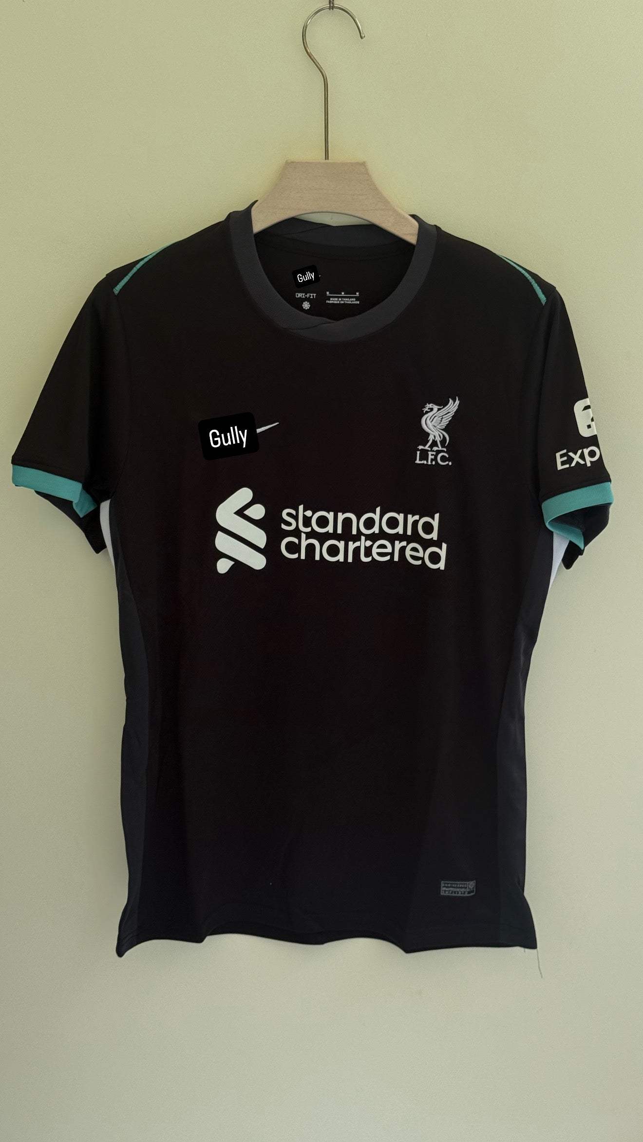 LIVERPOOL 23/24 AWAY KIT MASTER QUALITY EMBROIDERY