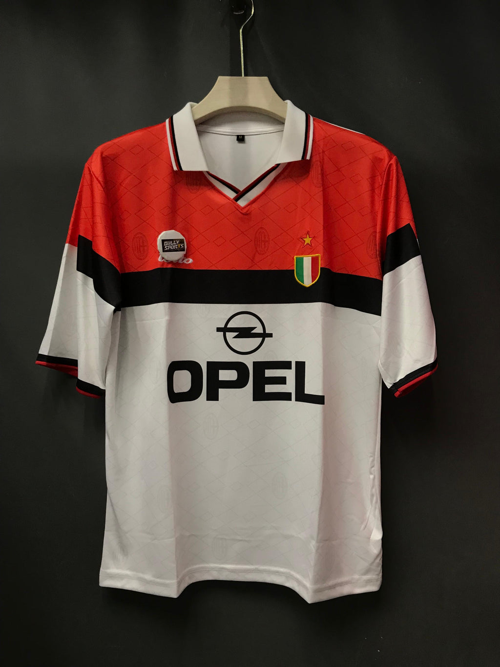 MALDINI AC MILAN POLO FIVE SLEEV EMBROIDERY