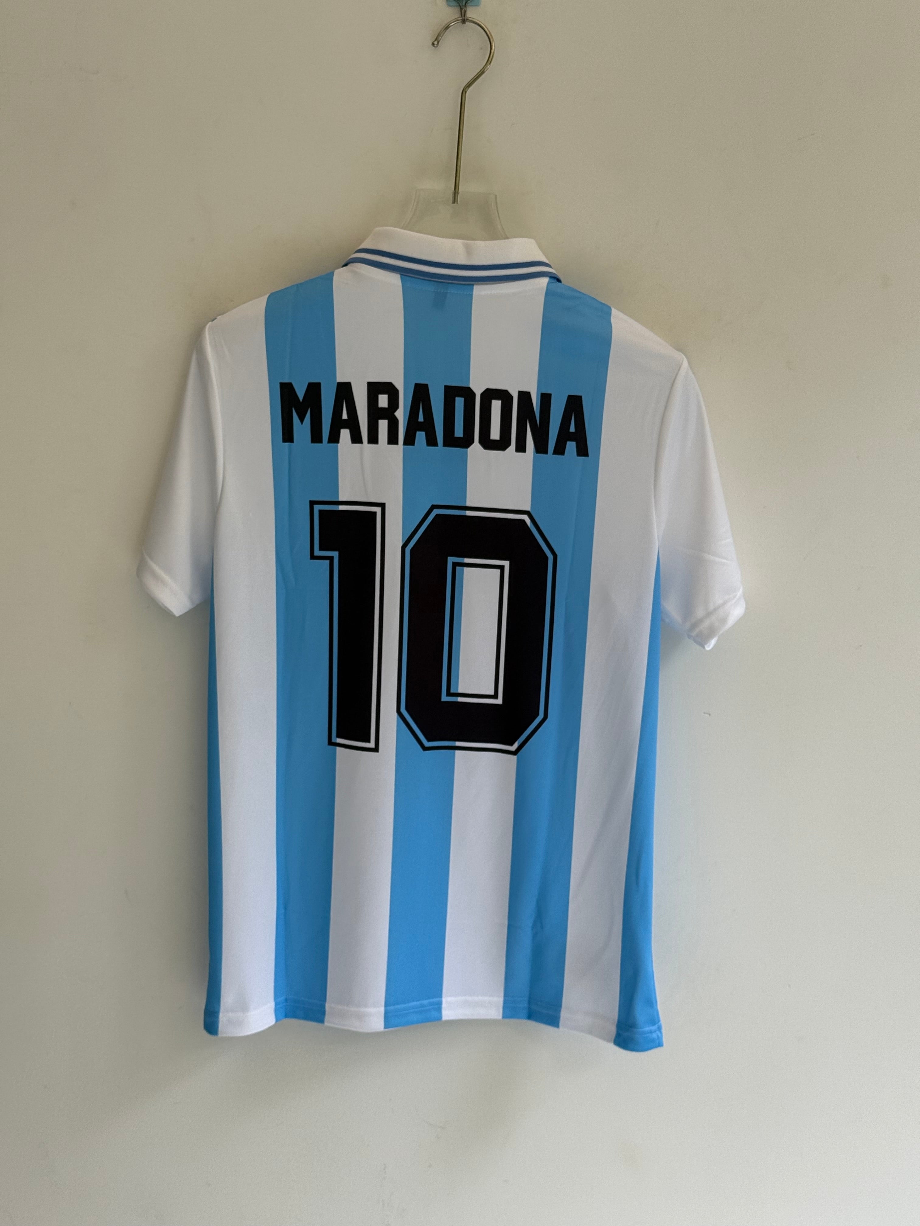MARADONA ARG HOME KIT POLO EMBROIDERY