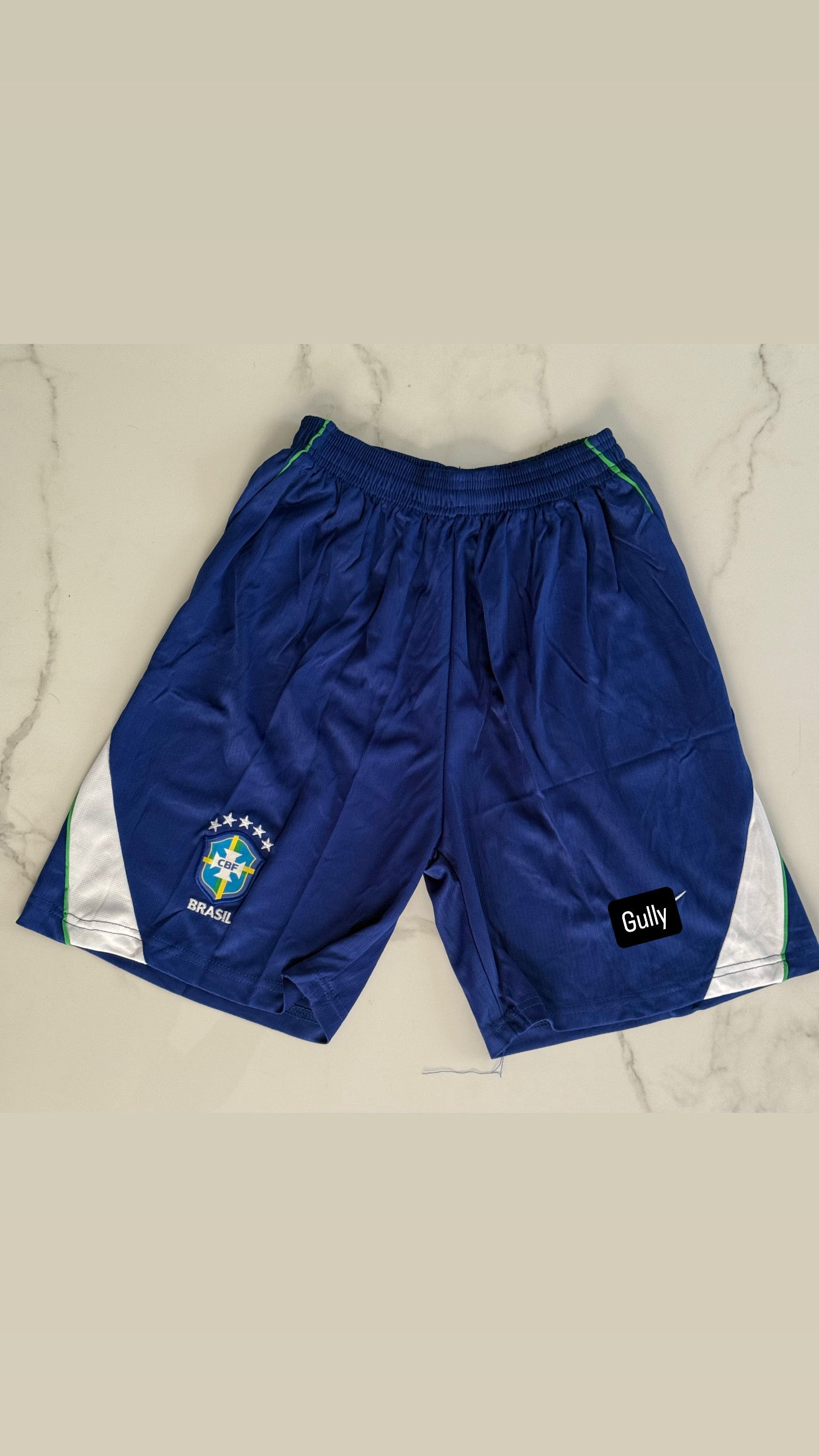 BRAZIL HOME SHORTS EMBROIDERY