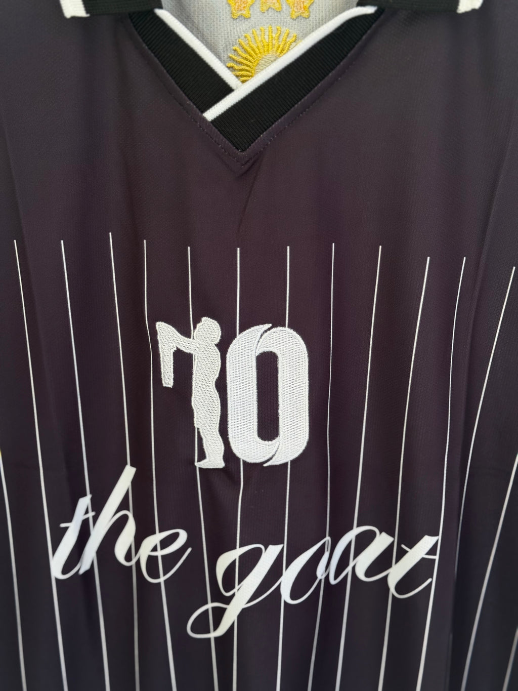MESSI ARGENTINA LA ALBICELESTE POLO FIVE SLEEV EMBROIDERY