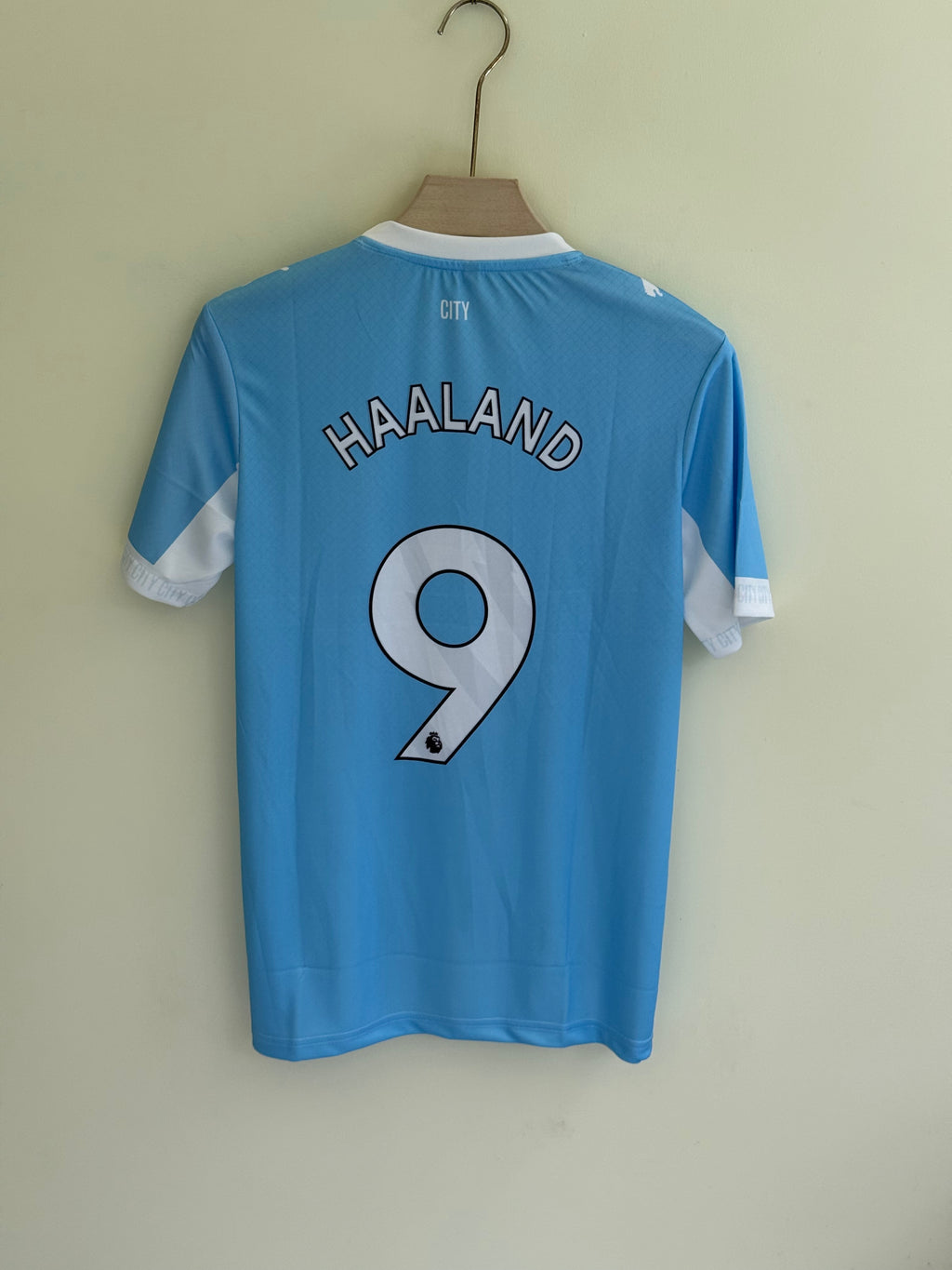 HALAND MANCHESTER CITY 26/27 HOME KIT POLO EMBROIDERY