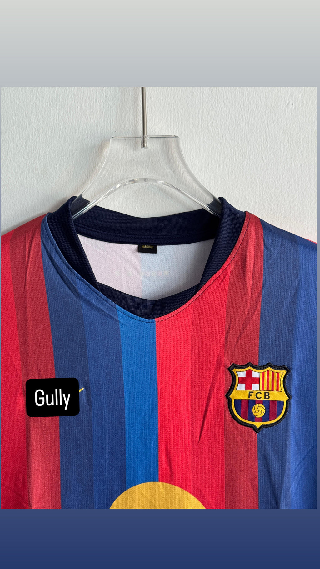 CUBARSI BARCELONA HOME KIT 26/27 EMBROIDERY
