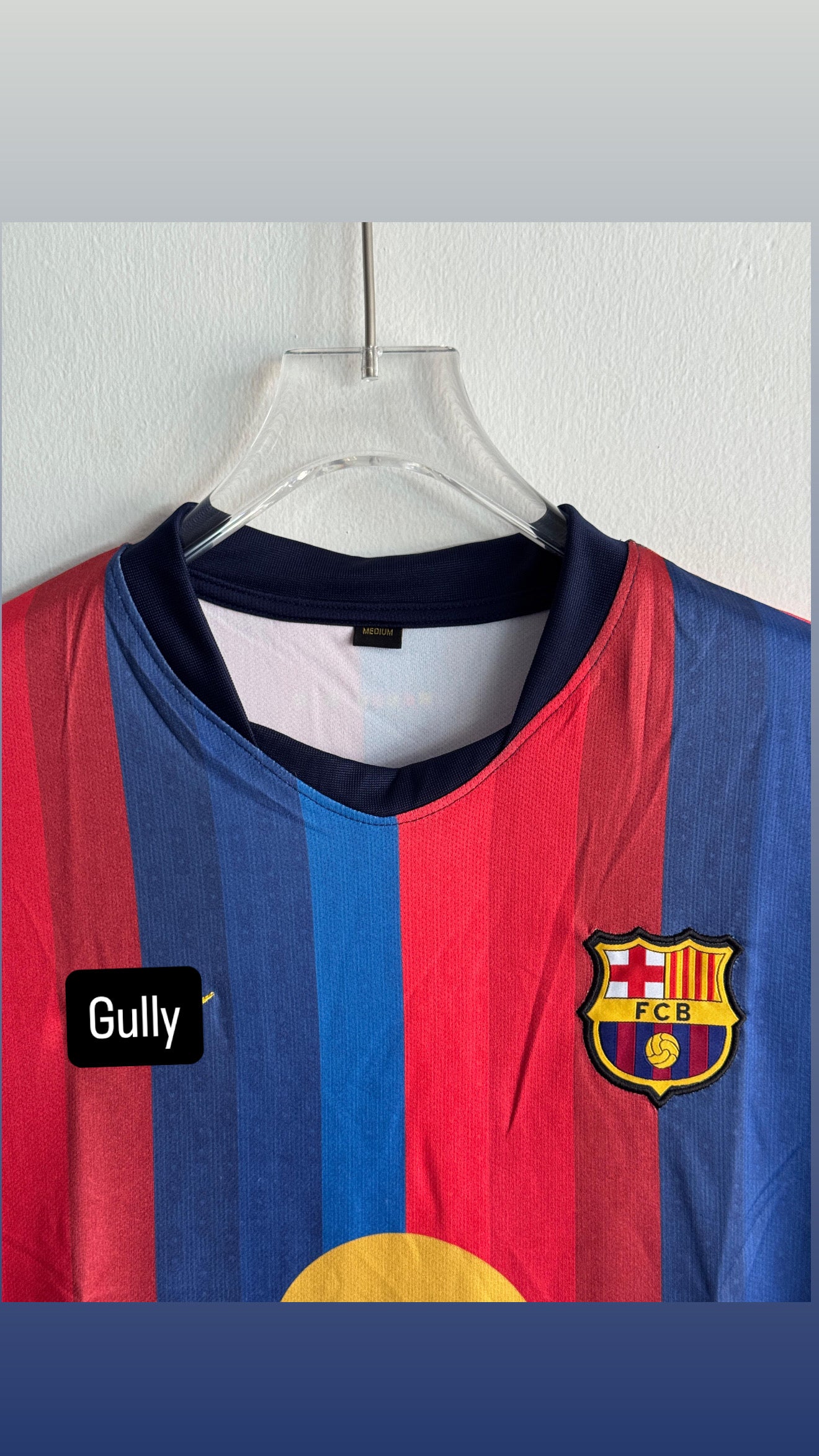CUBARSI BARCELONA HOME KIT 26/27 EMBROIDERY