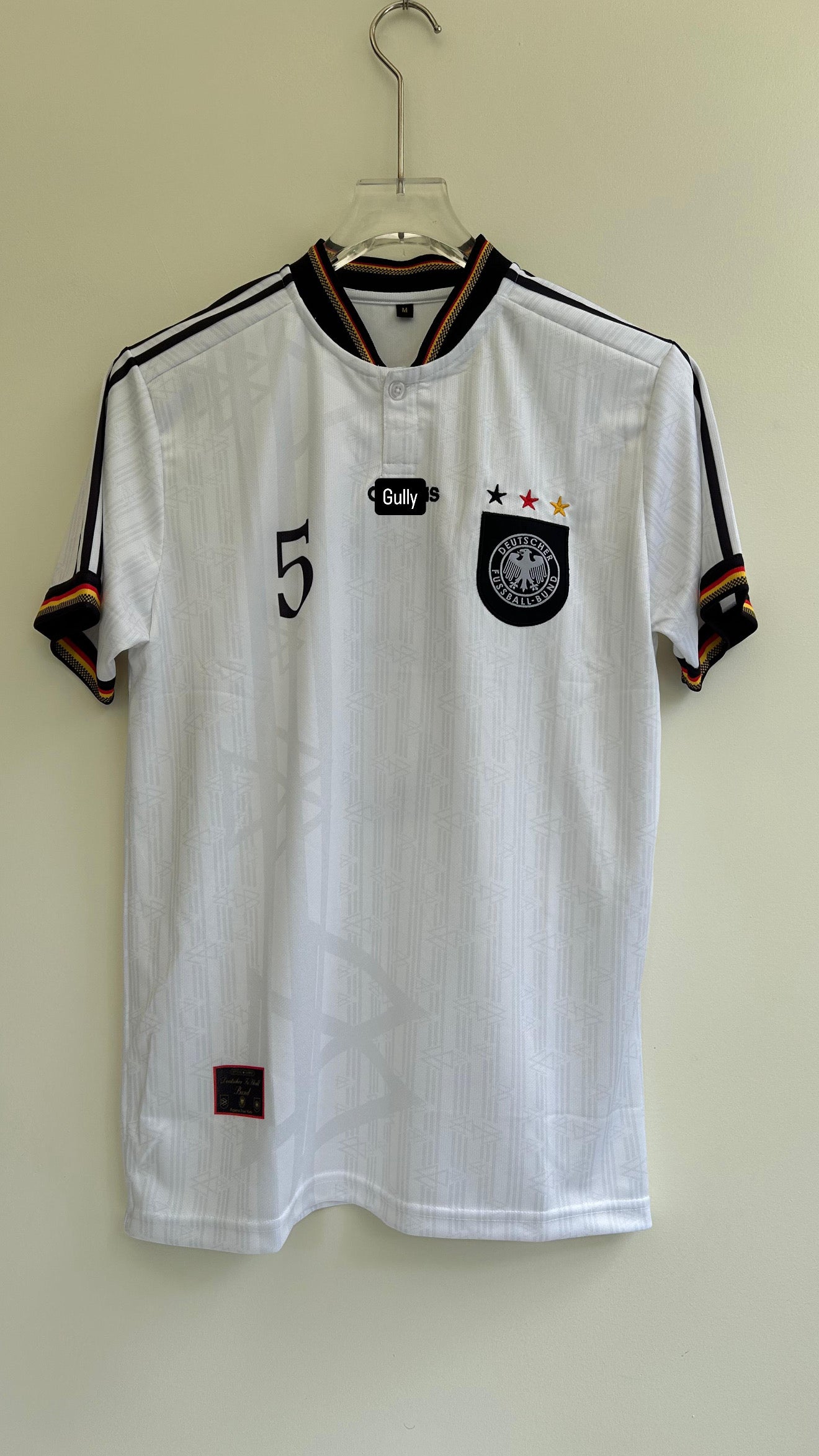 BECKENBAUR GERMANY 1996 HOME KIT EMBROIDERY