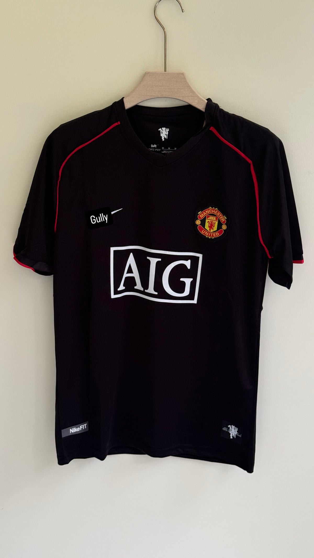 MANCHESTER UNITED 2008 AWAY KIT MASTER QUALITY EMBROIDERY - XL