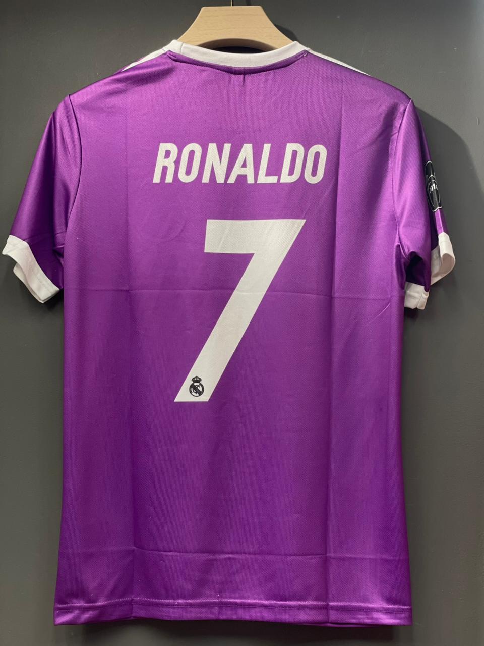 RONALDO REAL MADRID 16/17 THIRD KIT EMBROIDERY