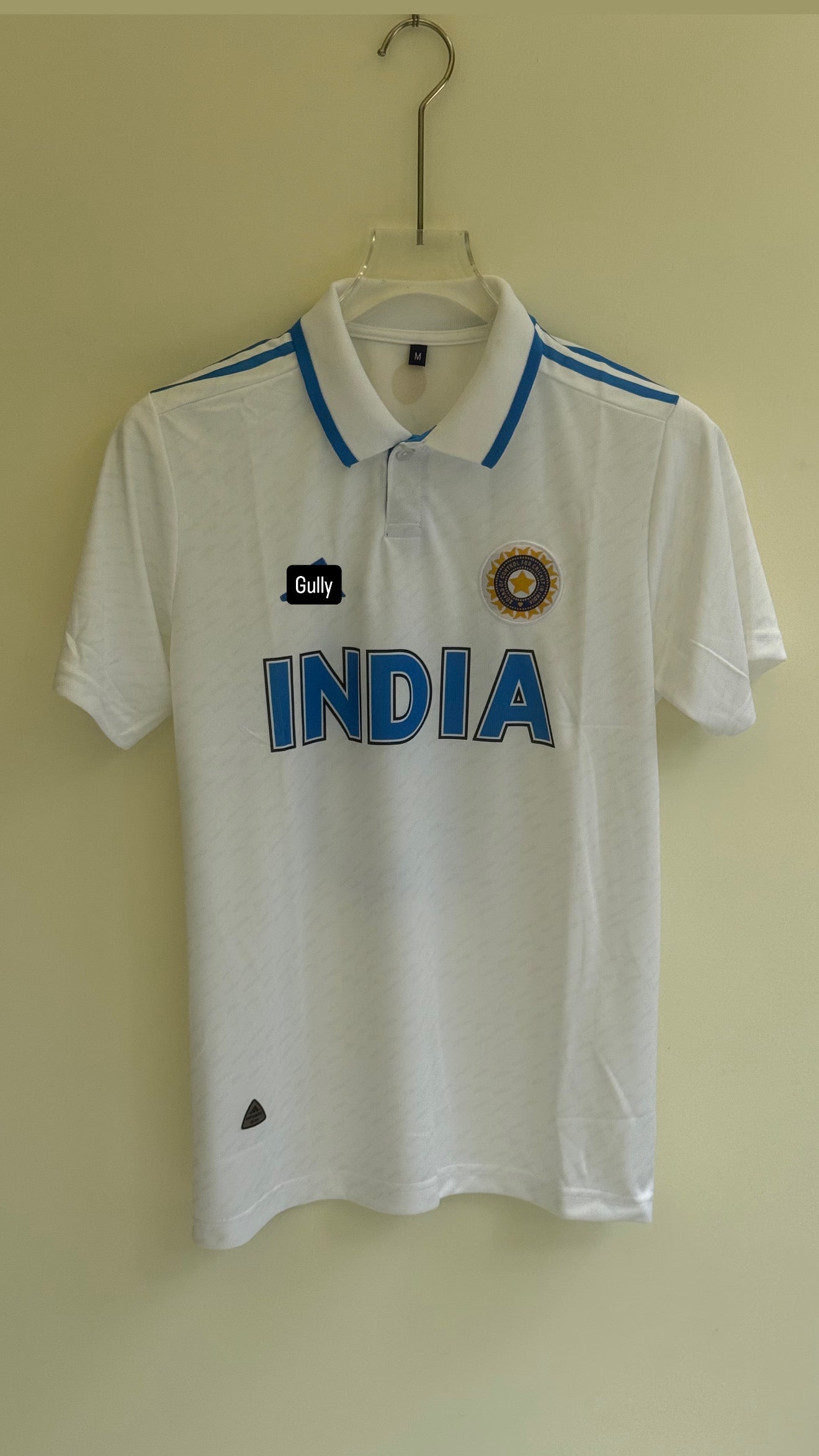 VIRAT INDIAN TEST CRICKET TEAM KIT POLO EMBROIDERY