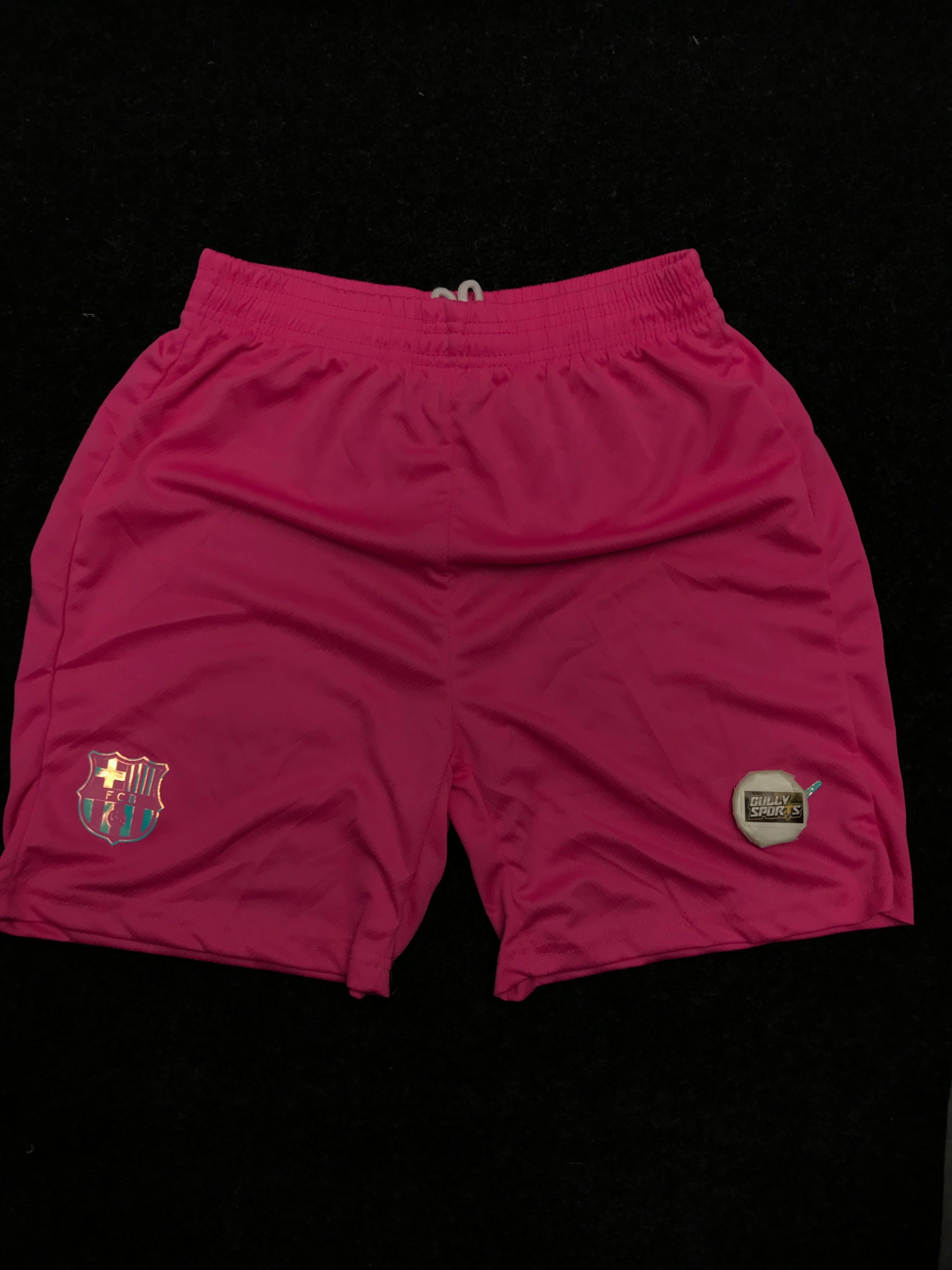 BARCA SHORTS PINK EMBROIDERY