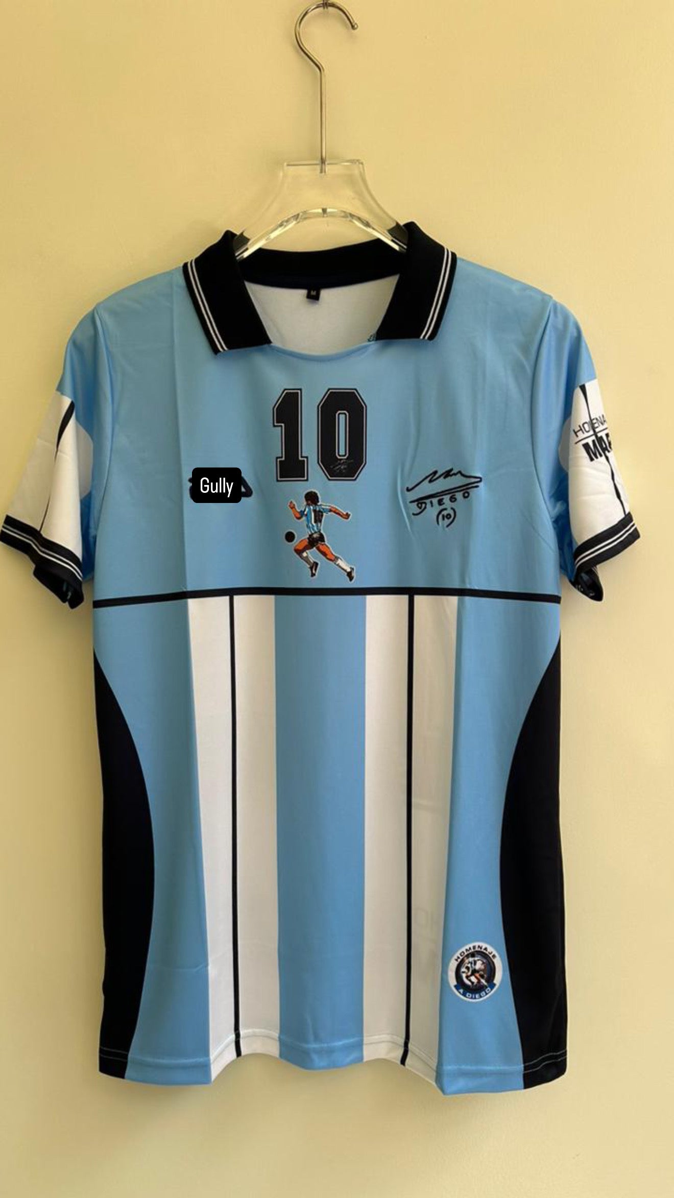 MARADONA SPECIAL KIT POLO EMBROIDERY