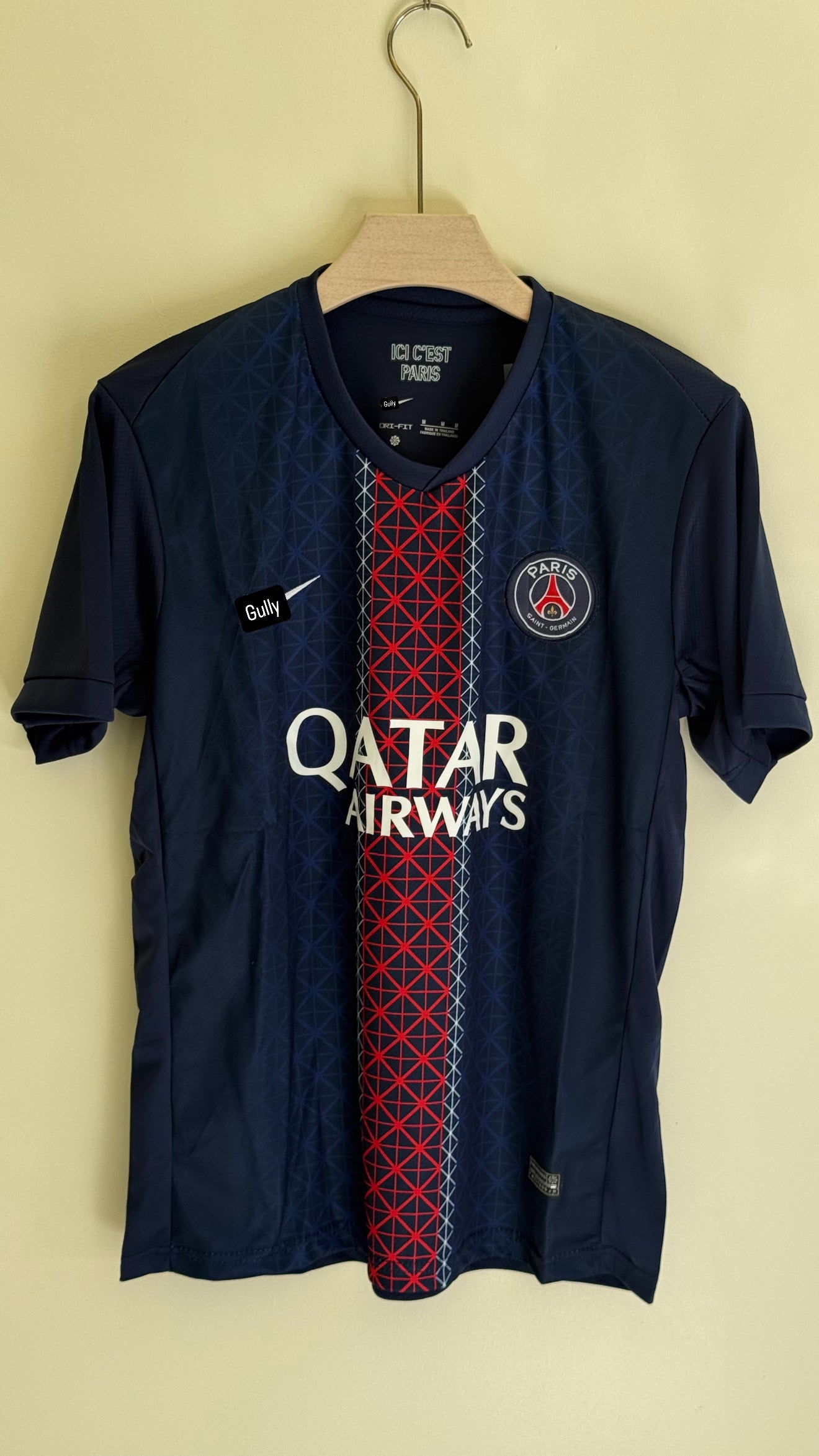 PSG HOME KIT 25/26 MASTER QUALITY EMBROIDERY