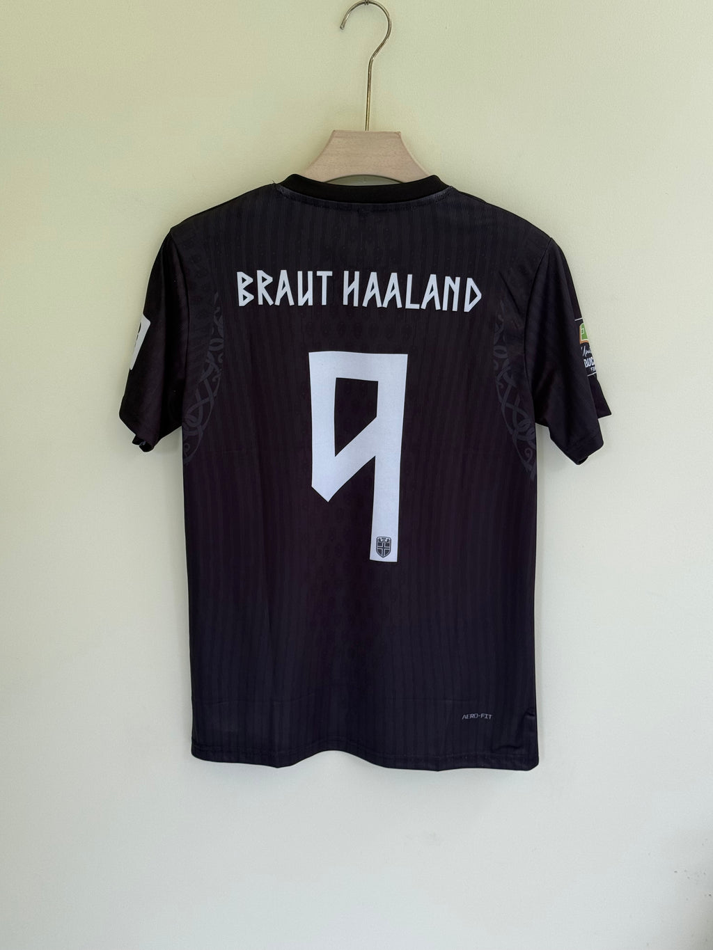 HALAND NORWAY WORLD CUP 2026 AWAY KIT EMBROIDERY