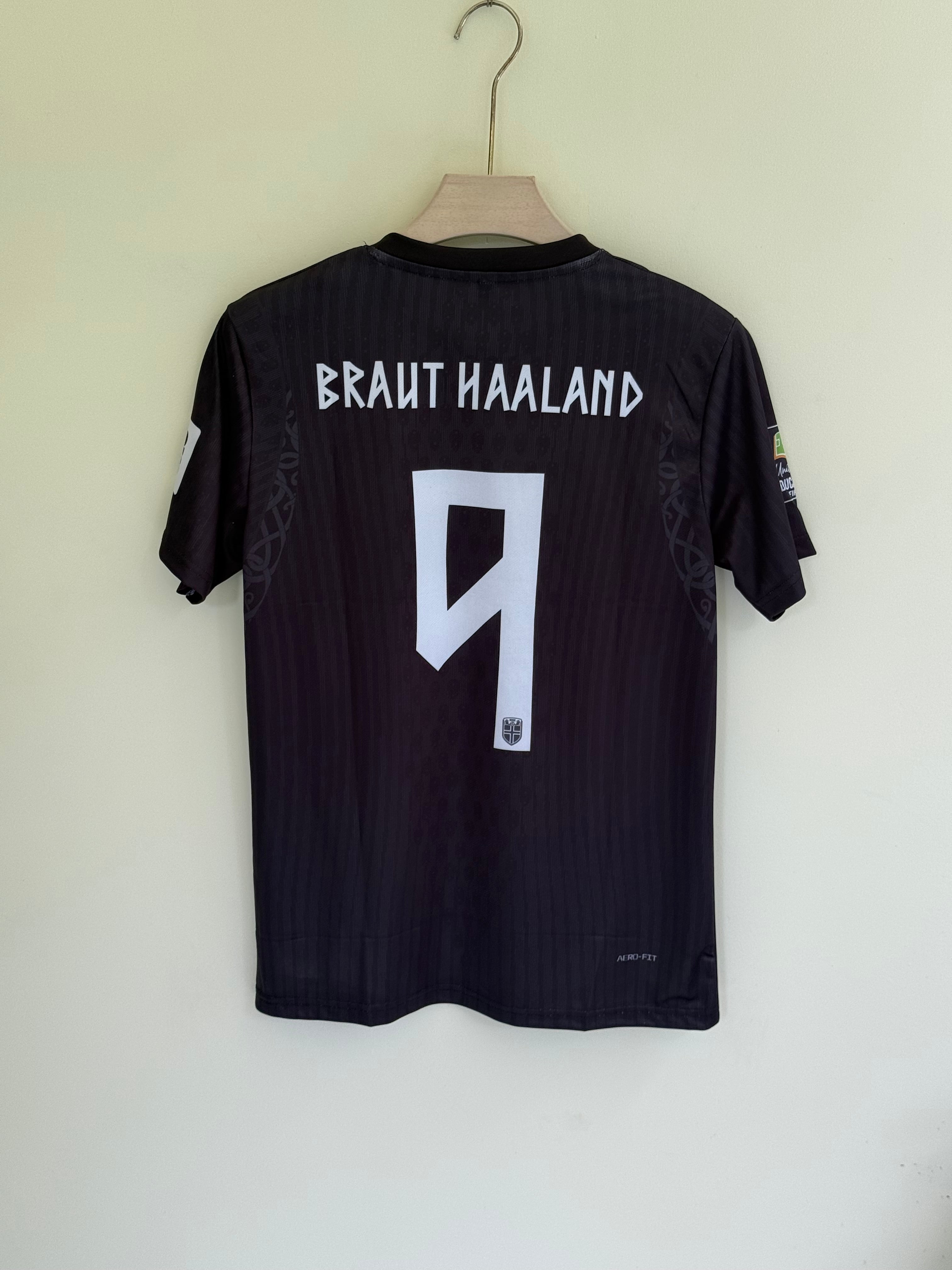HALAND NORWAY WORLD CUP 2026 AWAY KIT EMBROIDERY