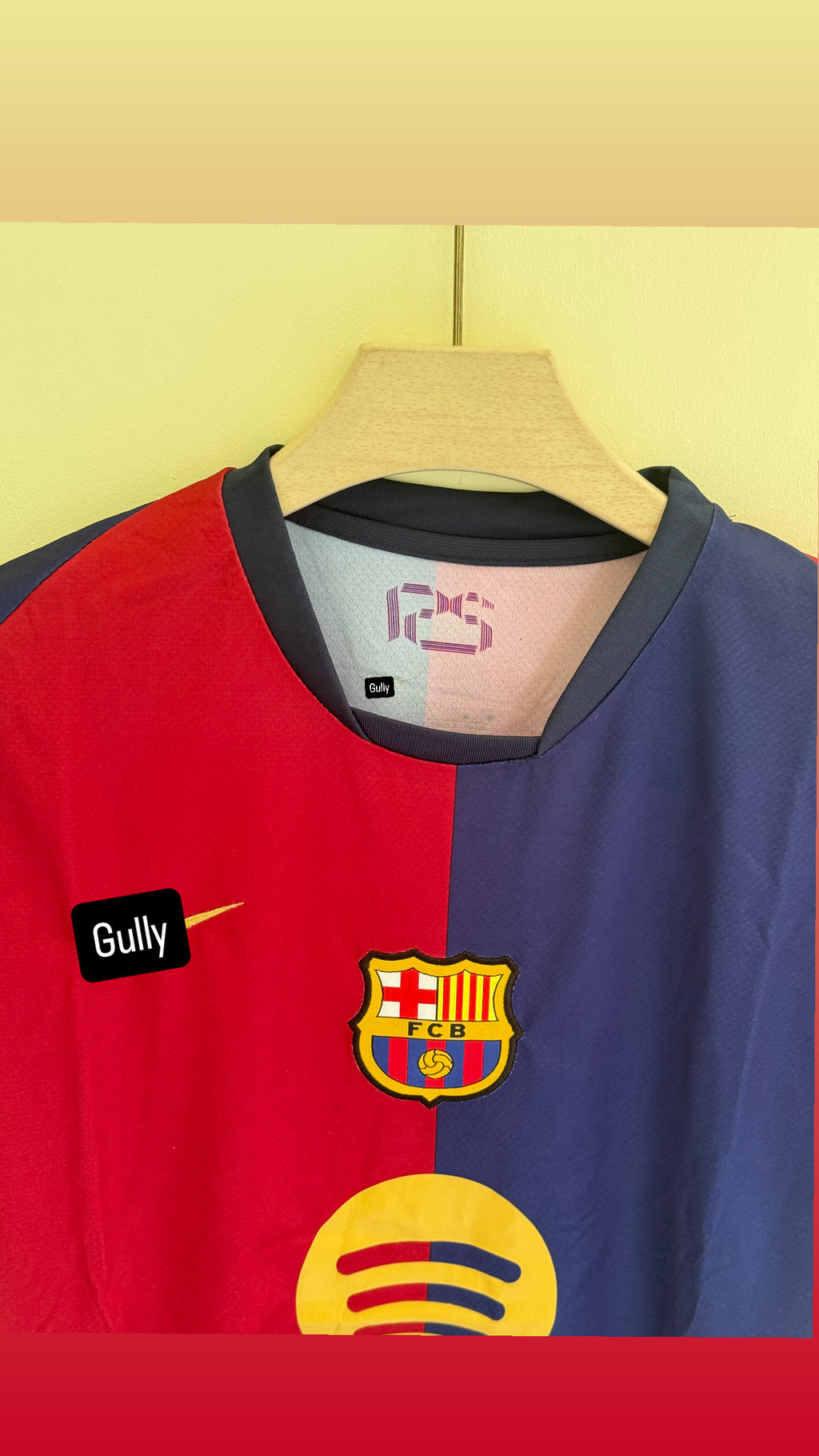 BARCA HOME KIT 24/25 MASTER QUALITY EMBROIDERY