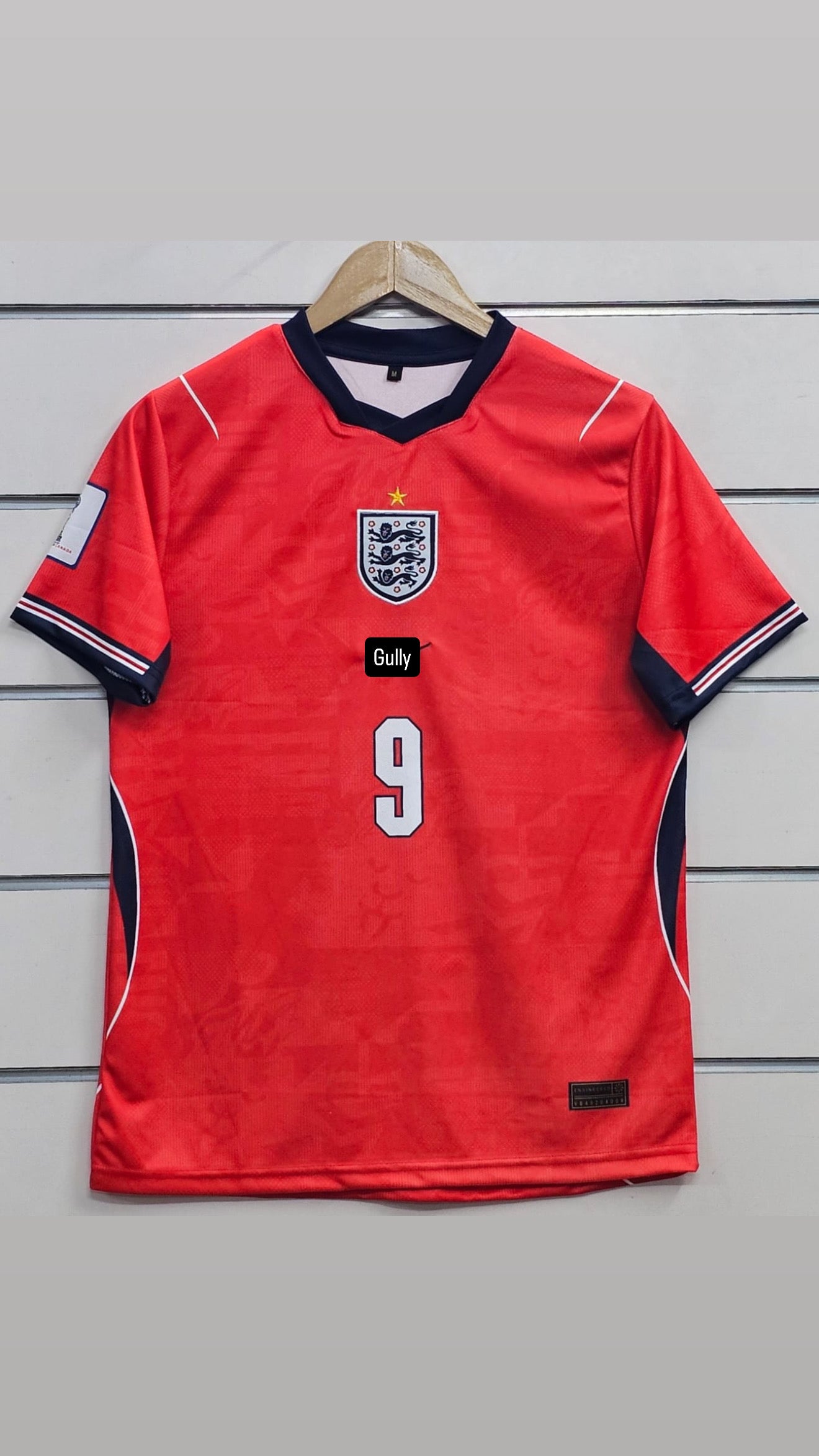ENGLAND AWAY 2026 WORLD CUP KIT EMBROIDERY