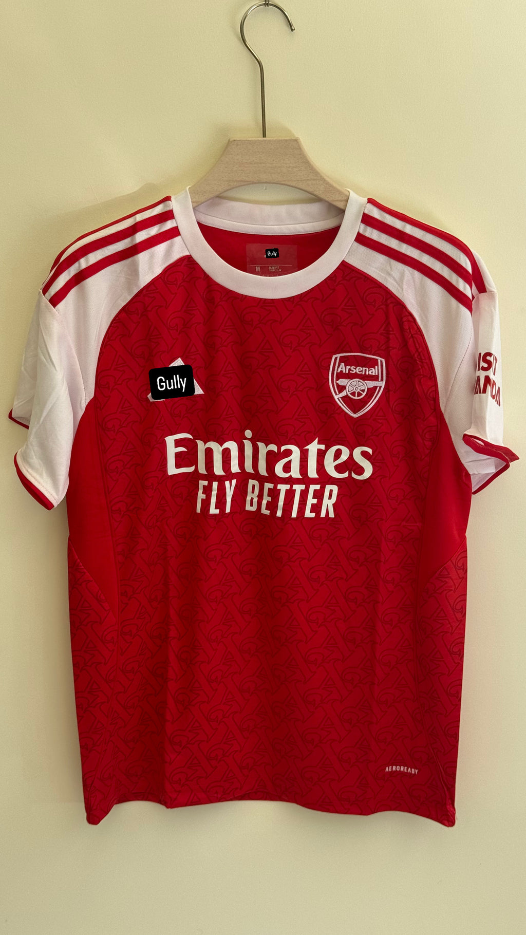 ARSENAL HOME KIT 25/26 MASTER QUALITY EMBROIDERY