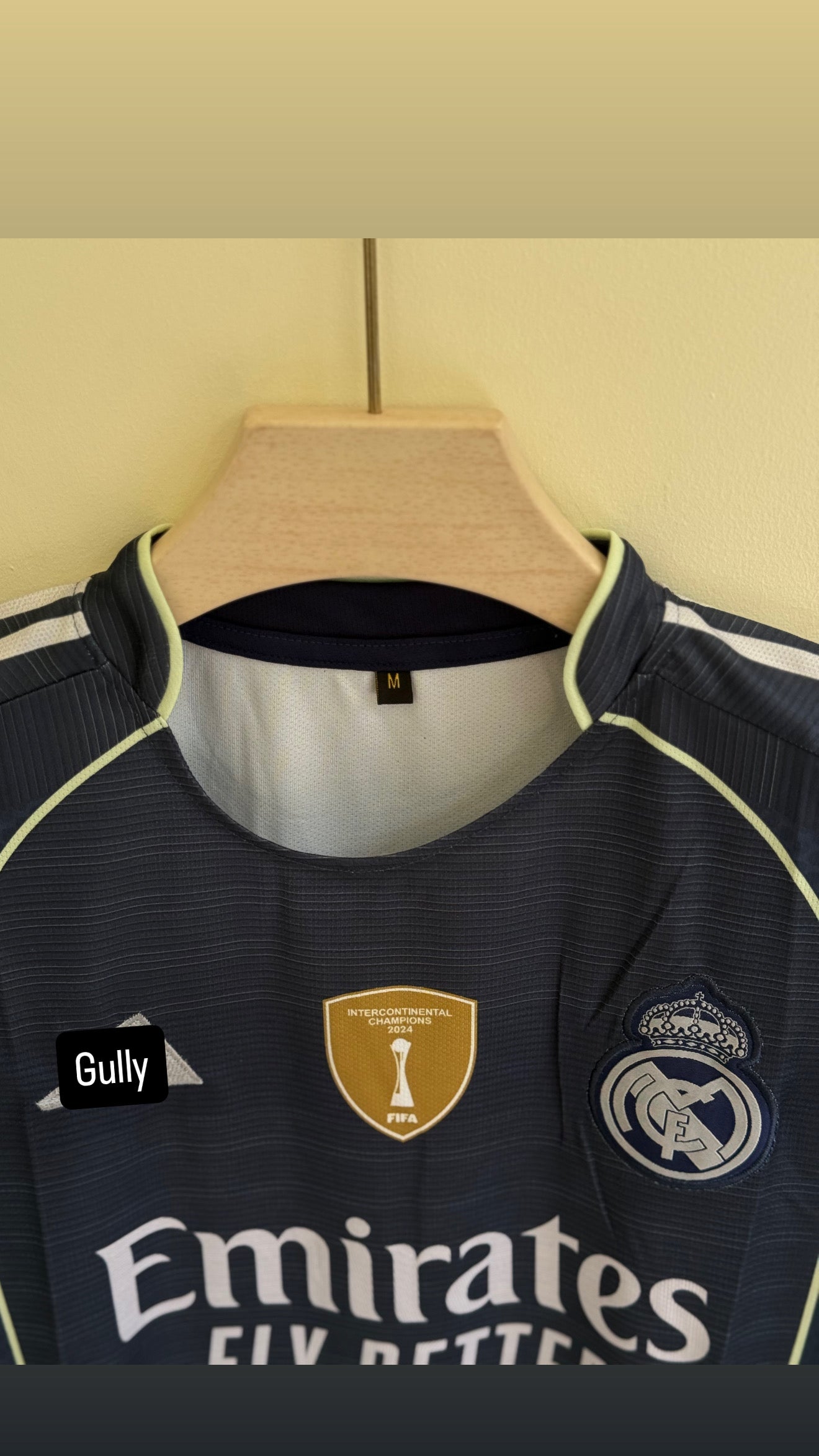 MBAPPE REAL MADRID 25/26 AWAY KIT EMBROIDERY