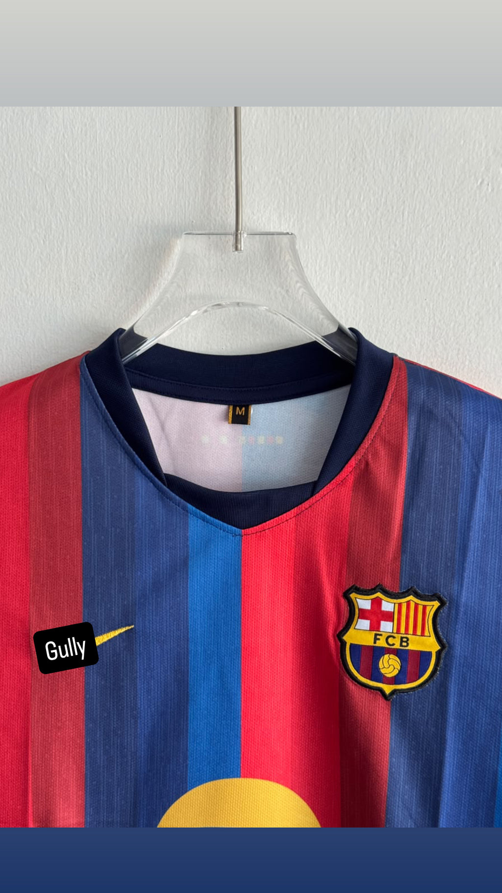 BARCELONA 26/27 HOME KIT FULL SLEEV EMBROIDERY