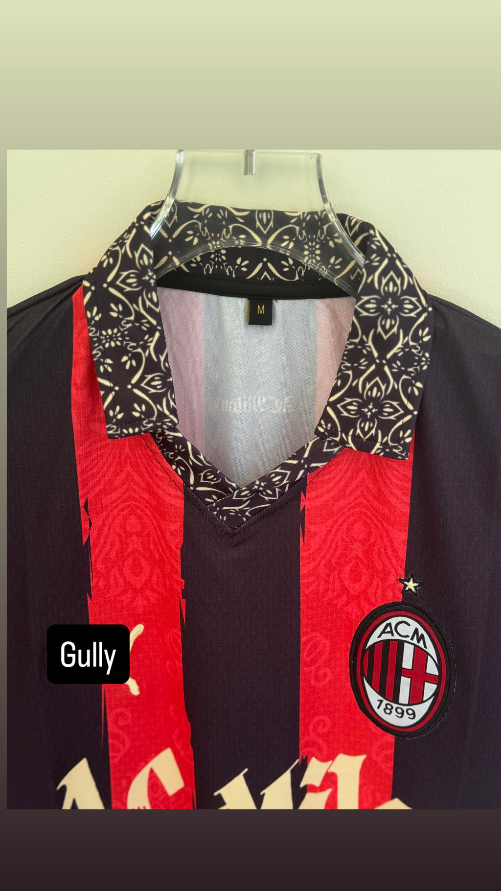 RONALDINHO AC MILAN 25/26 SPECIAL EDITION POLO EMBROIDERY