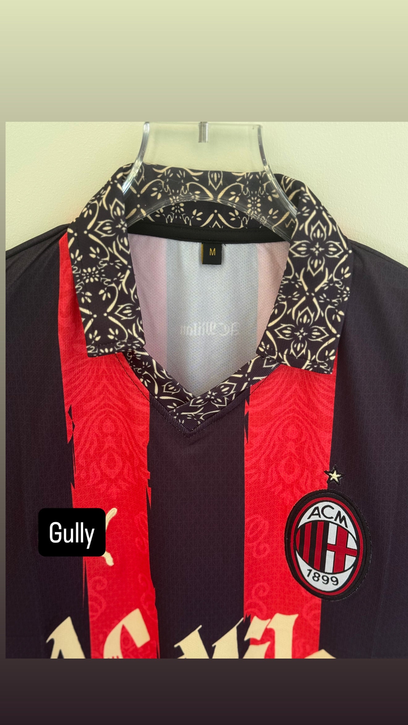 RONALDINHO AC MILAN 25/26 SPECIAL EDITION POLO EMBROIDERY