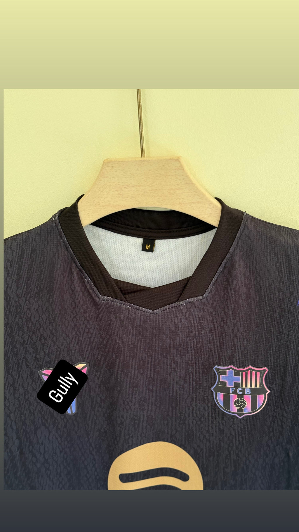 RAPHINA BARCELONA AWAY KIT 26/27 ( STICKER PREMIUM QUALITY)