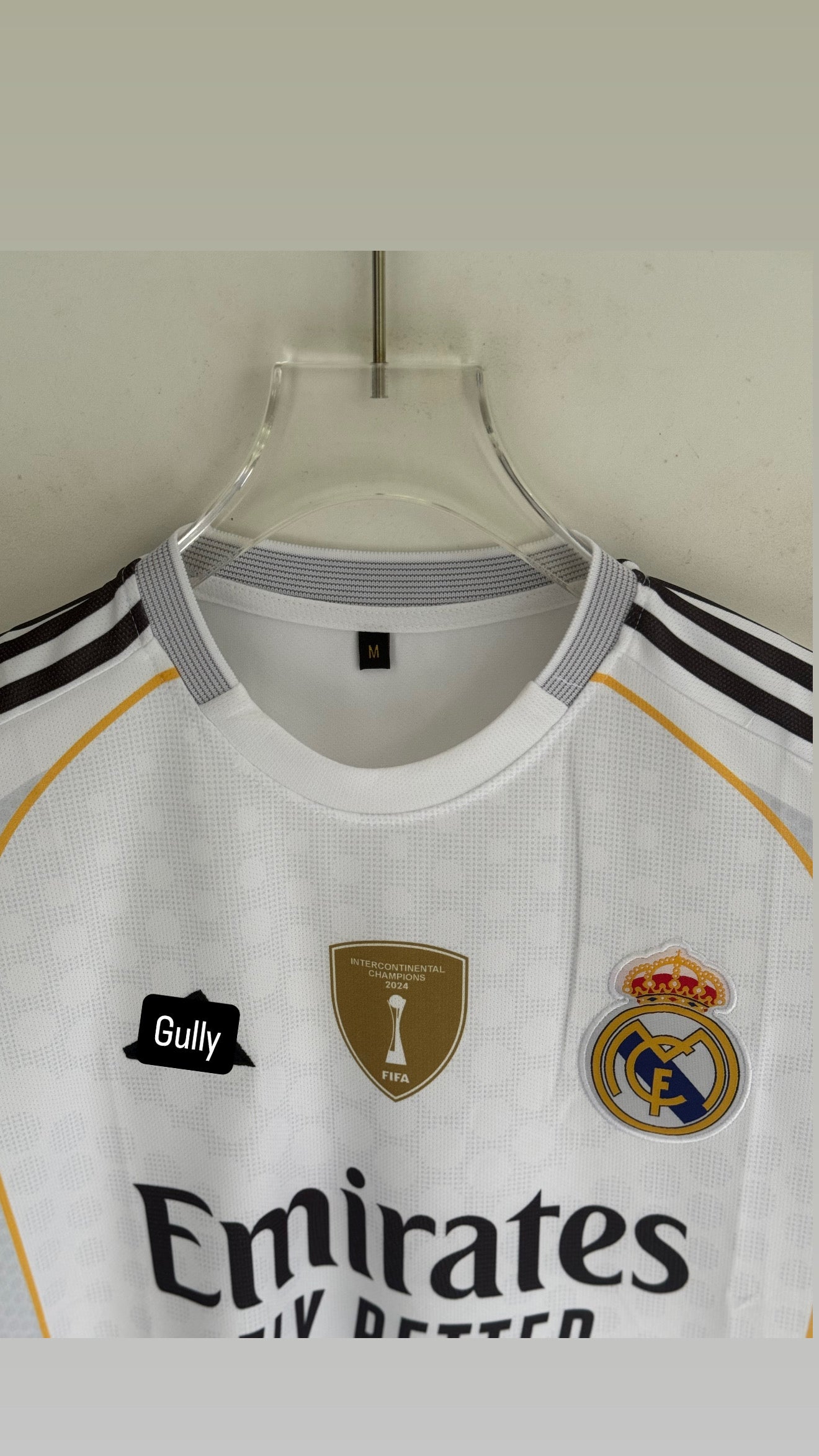 MBAPPE REAL MADRID HOME KIT 25/26 EMBROIDERY