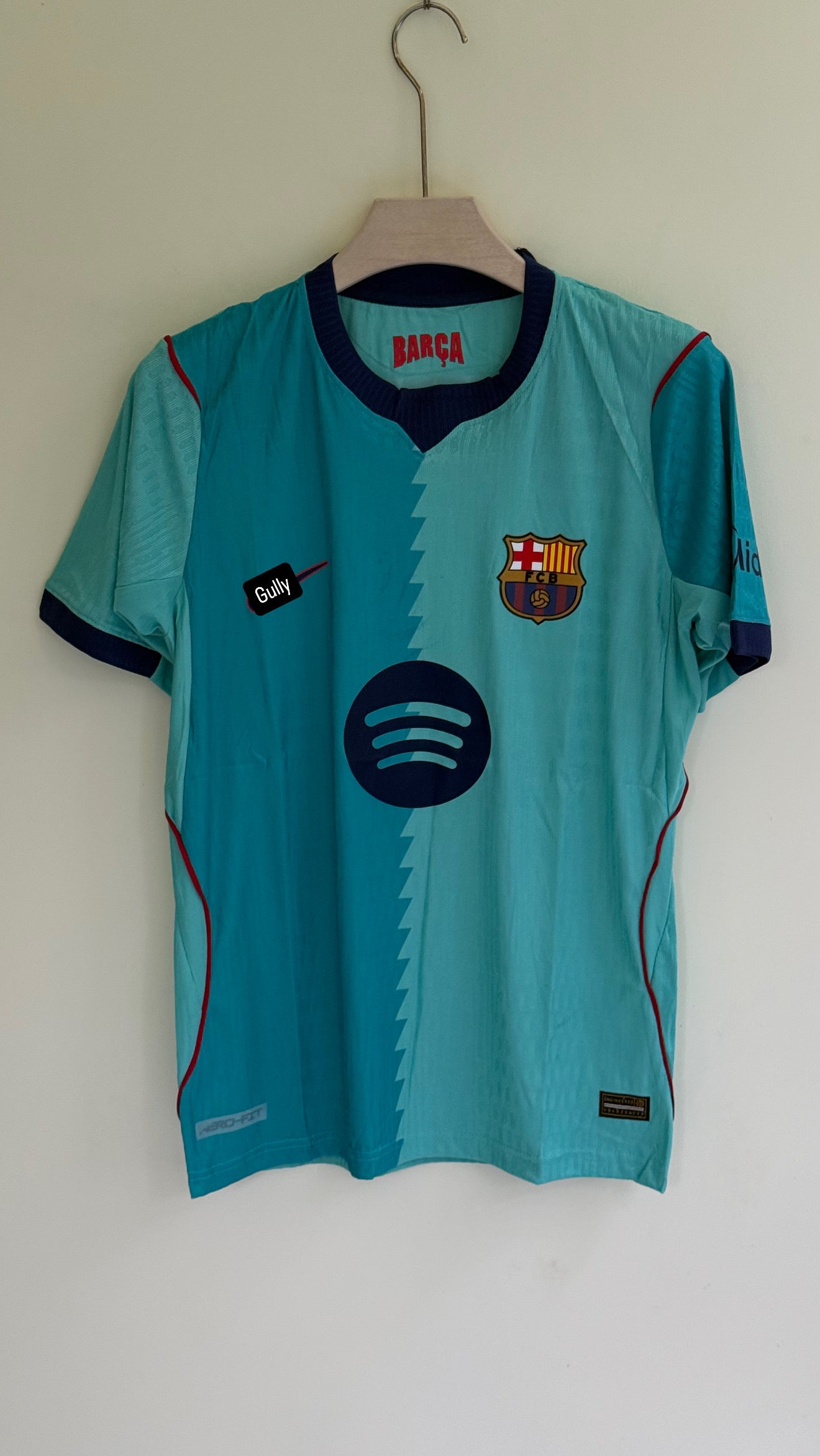 BARCELONA THIRD KIT 26/27 PLAYER VERSION EMBROIDERY