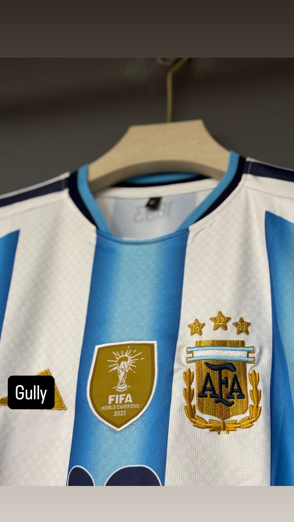 MESSI ARGENTINA 2026 WORLD CUP HOME KIT EMBROIDERY