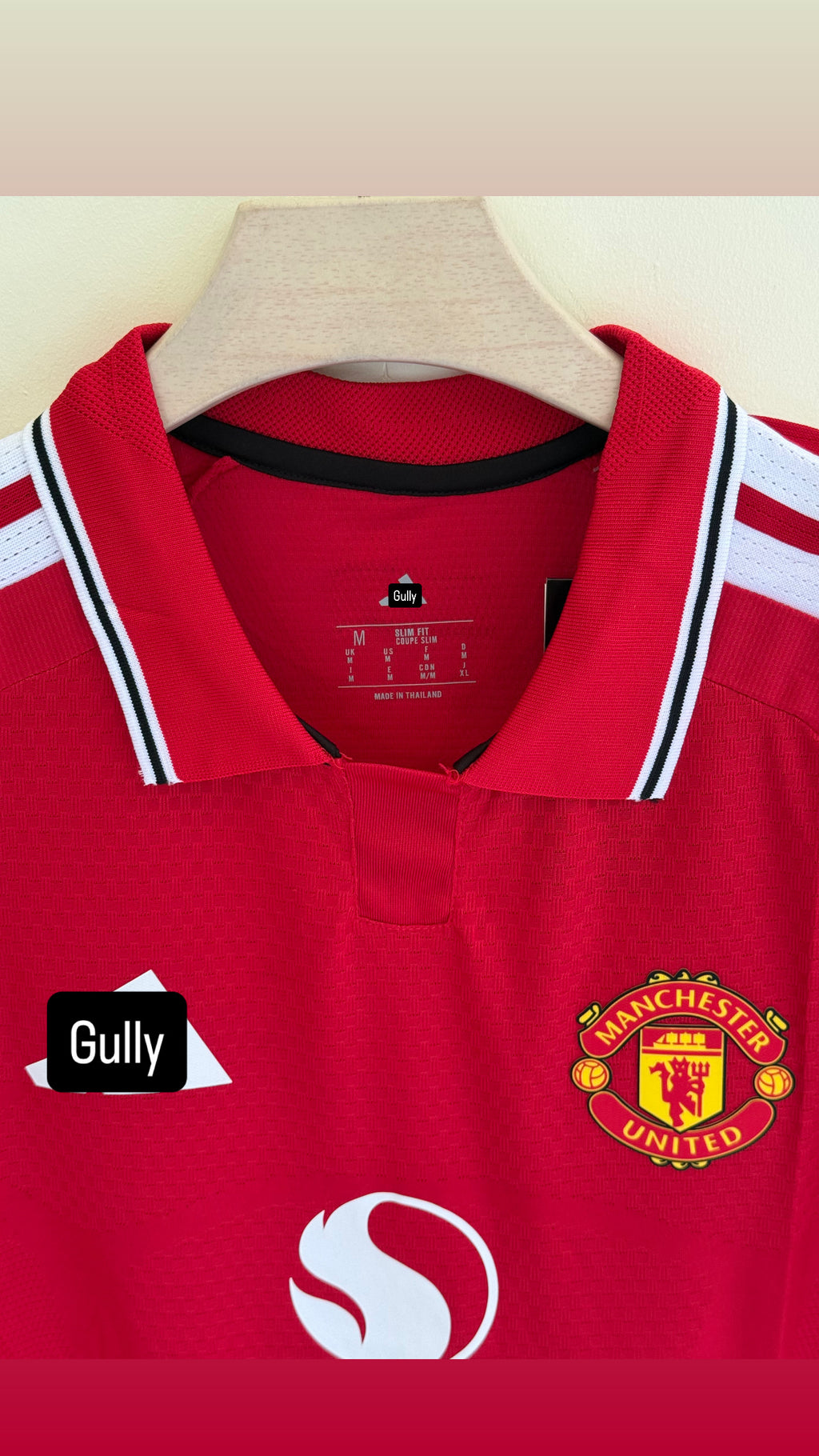 MANCHESTER UNITED HOME KIT 26/27 PLAYER VERSION EMBROIDERY