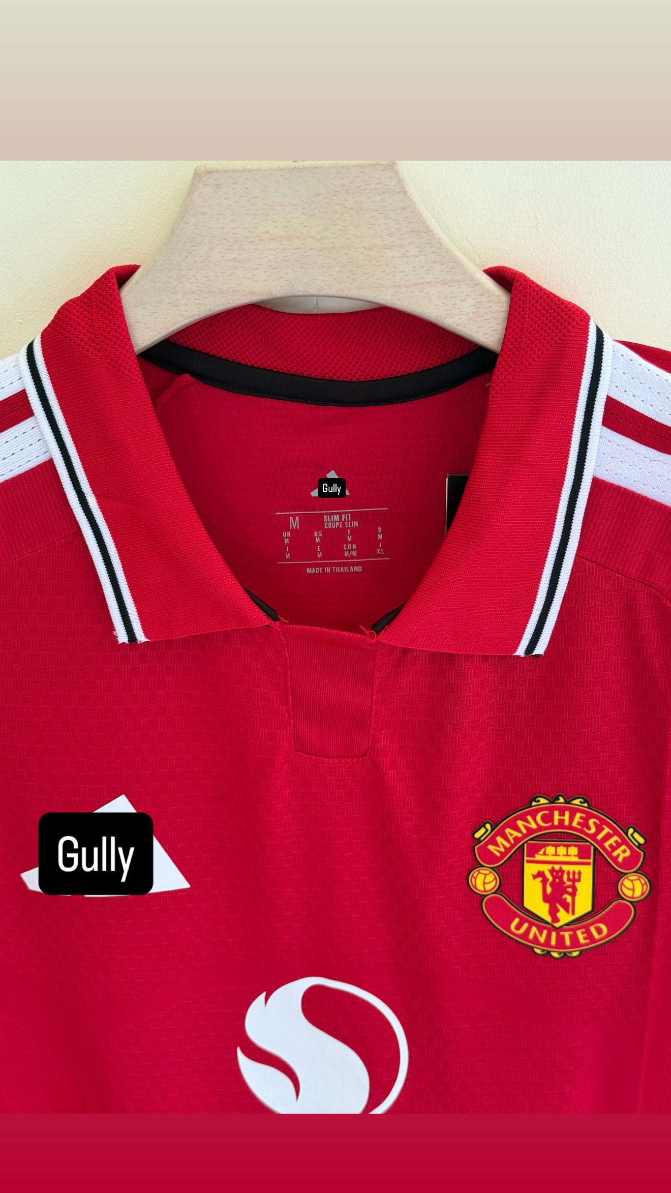 MANCHESTER UNITED HOME KIT 26/27 PLAYER VERSION EMBROIDERY