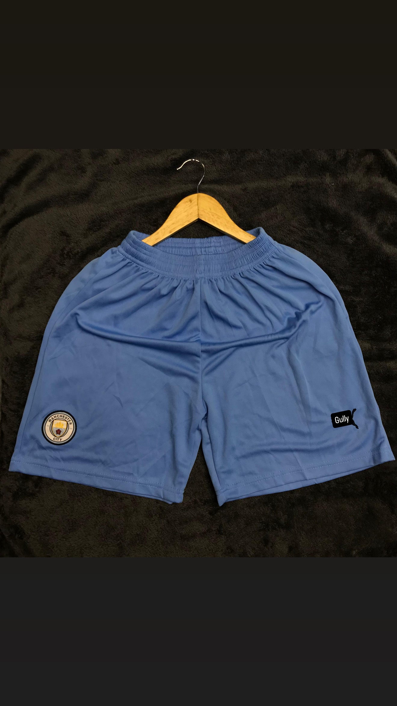 MANCHESTER CITY HOME KIT SHORTS