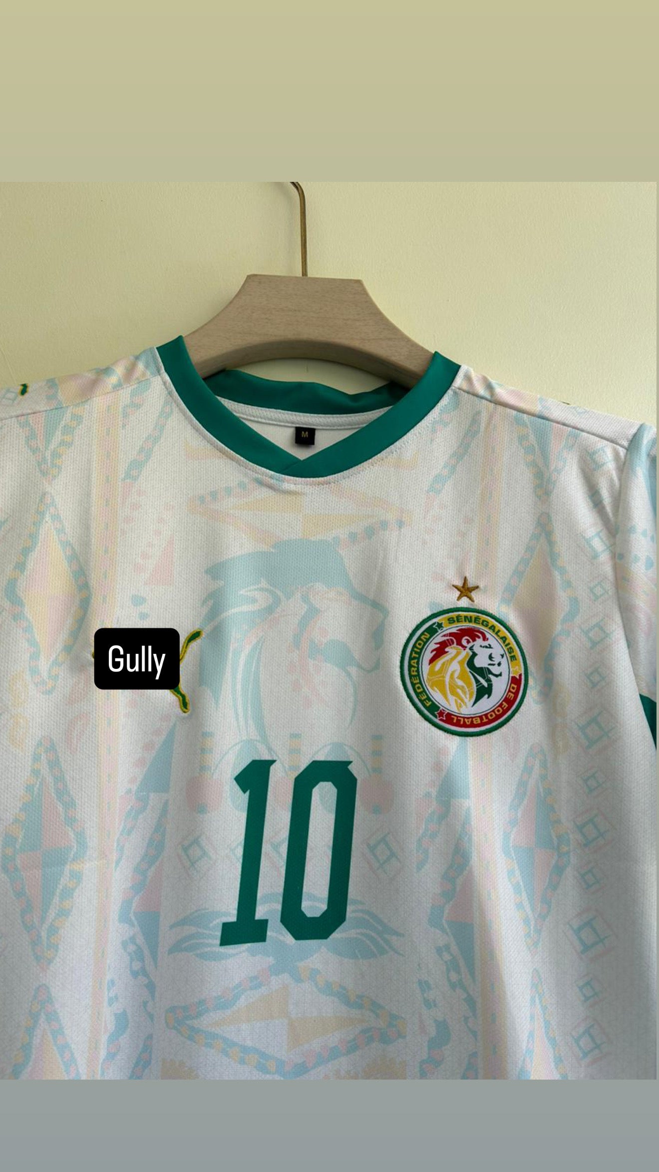 MANE SENEGAL 2026 WORLD CUP HOME KIT EMBROIDERY