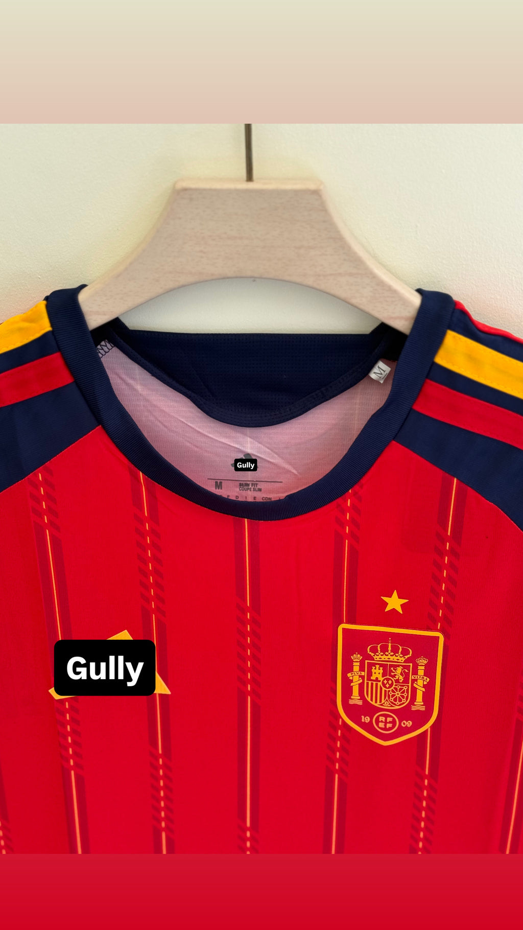 SPAIN 2026 WORLD CUP HOME KIT MASTER QUALITY EMBROIDERY