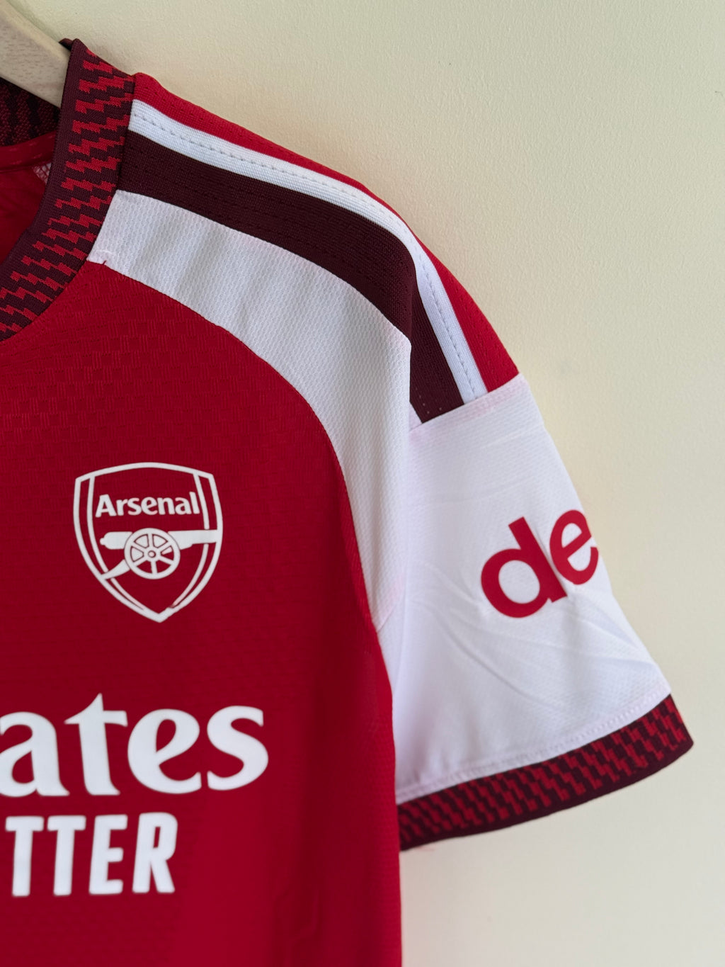 ARSENAL HOME KIT  26/27 PLAYER VERSION EMBROIDERY