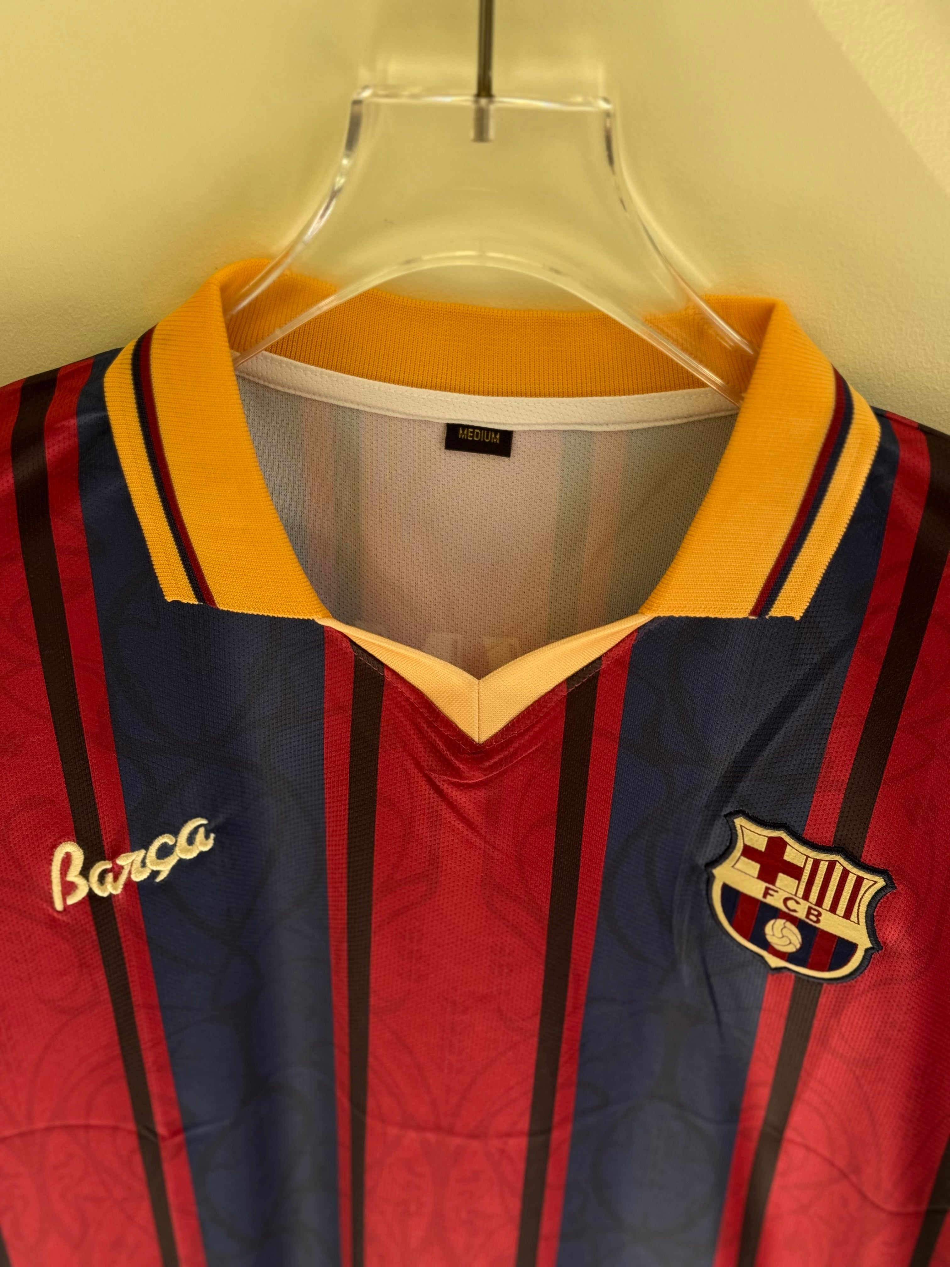 NEYMAR BARCELONA SPECIAL KIT 125th ANNIVERSARY POLO FIVE SLEEV EMBROIDERY