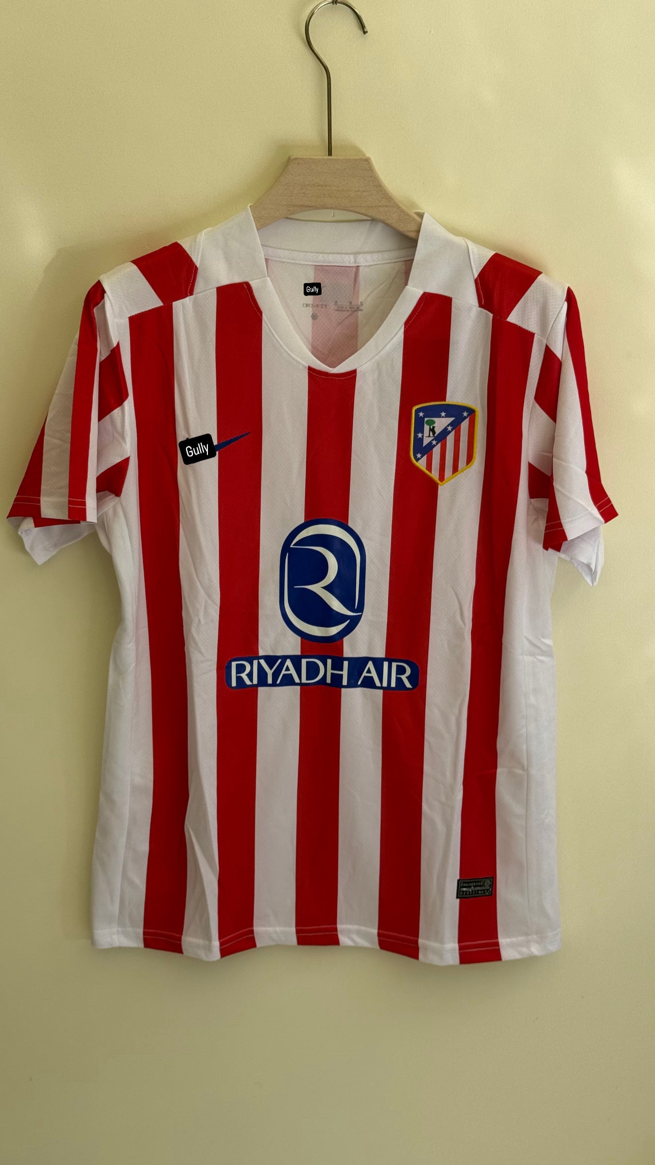 ATHLETICO MADRID 25/26 HOME KIT  MASTER QUALITY EMBROIDERY