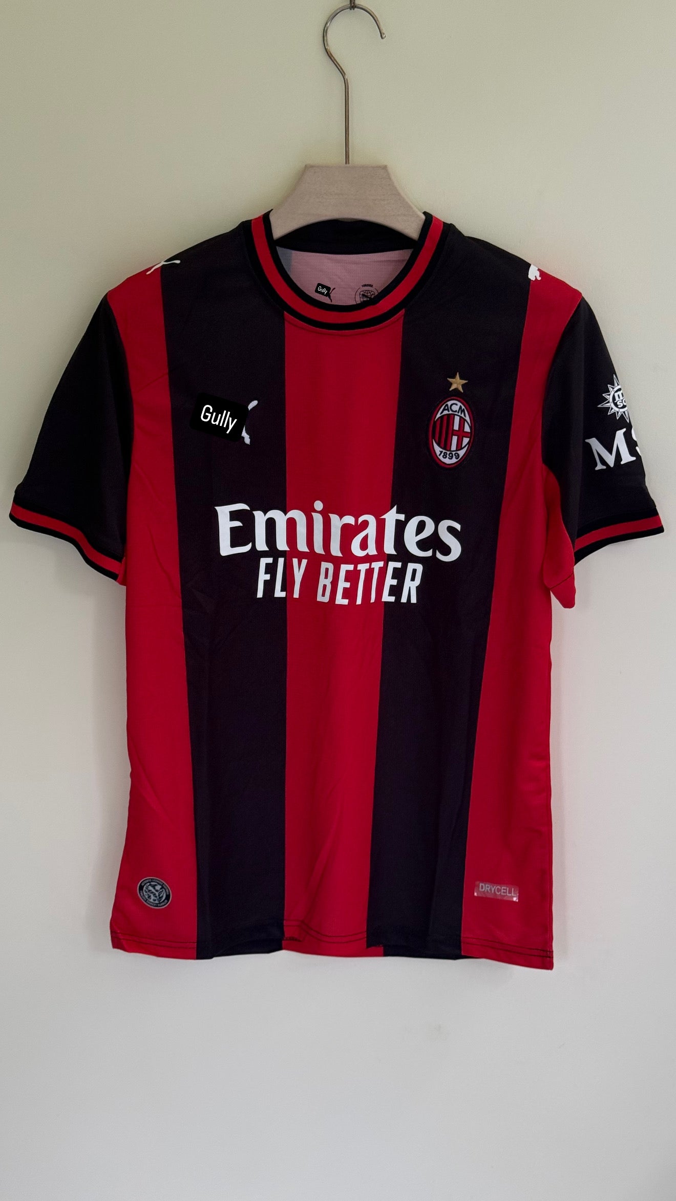 AC MILAN HOME KIT 26/27  MASTER QUALITY EMBROIDERY
