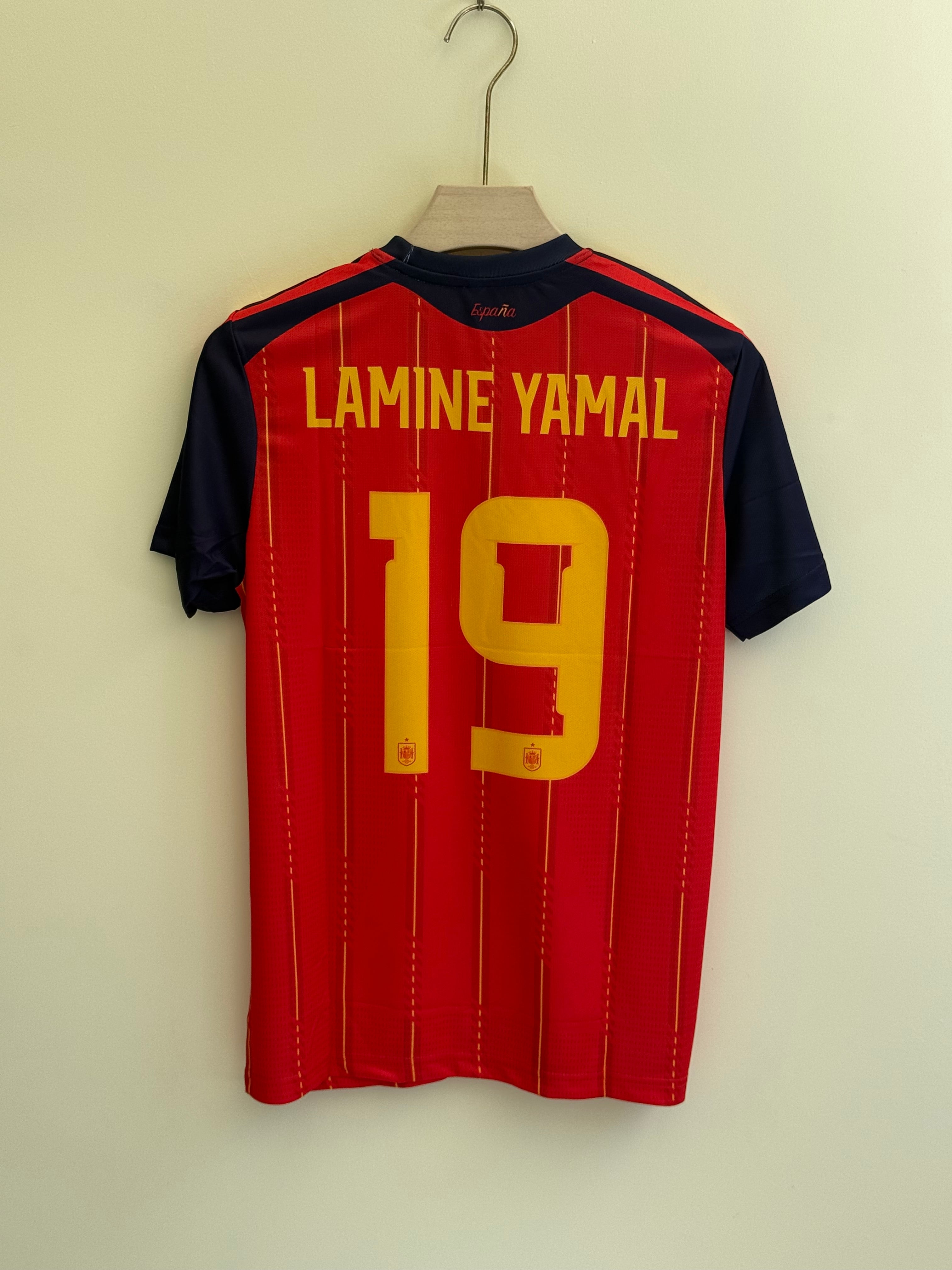 YAMAL SPAIN HOME KIT EMBROIDERY 2026 WORLD CUP KIT