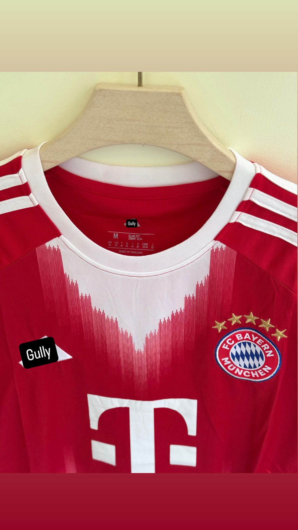 BAYERN 25/26 HOME  KIT  MASTER QUALITY EMBROIDERY