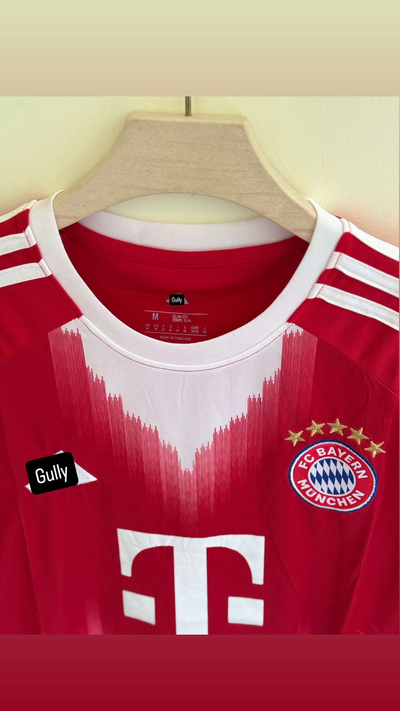 BAYERN 25/26 HOME  KIT  MASTER QUALITY EMBROIDERY