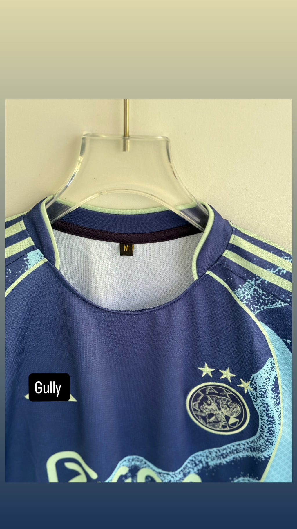 AJAX NO NAME 25/26 AWAY KIT EMBROIDERY