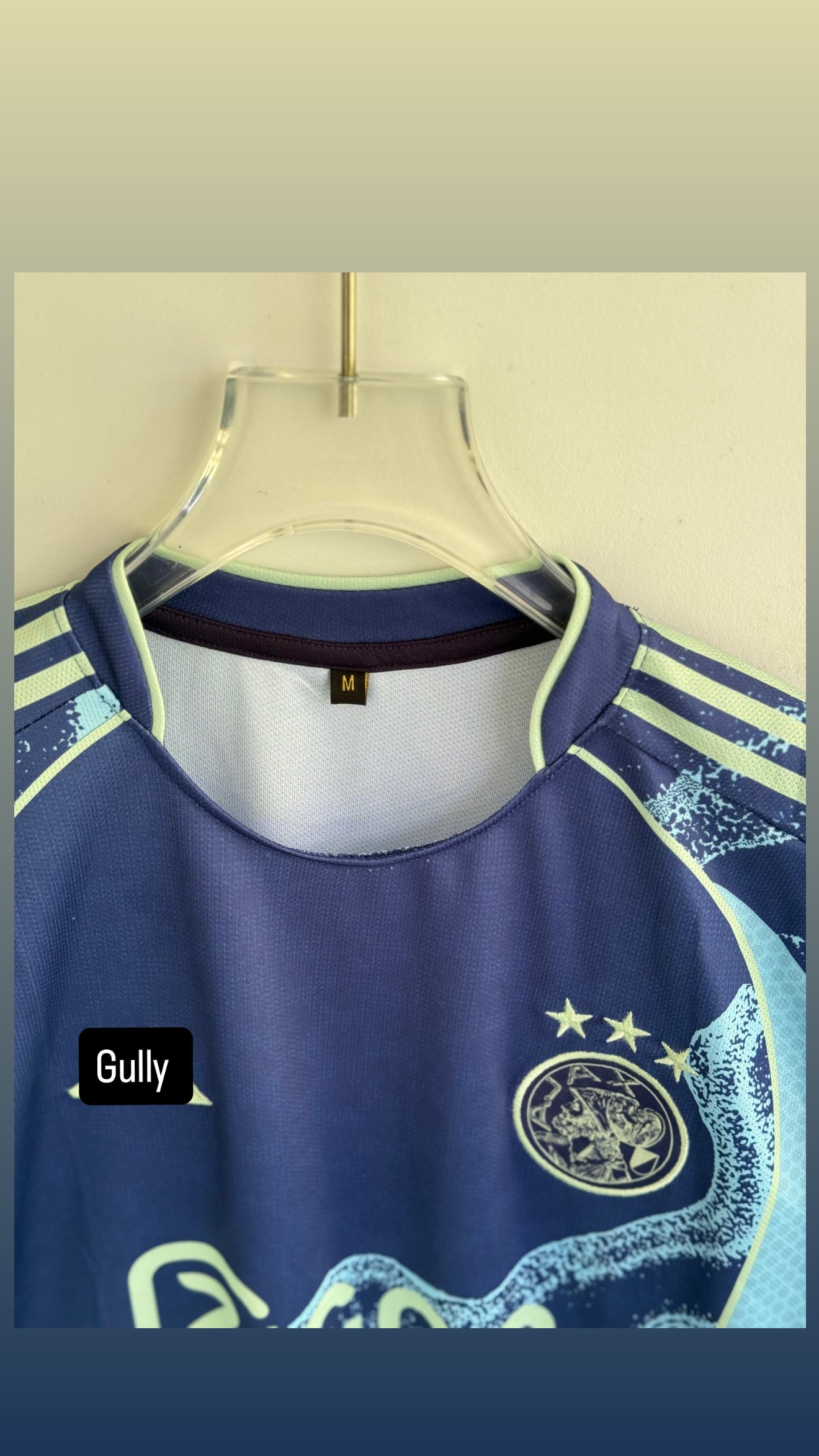 AJAX NO NAME 25/26 AWAY KIT EMBROIDERY