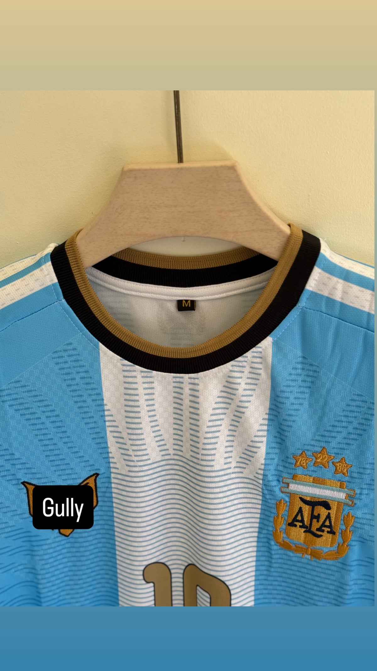 MESSI ARGENTINA FAREWELL KIT EMBROIDERY