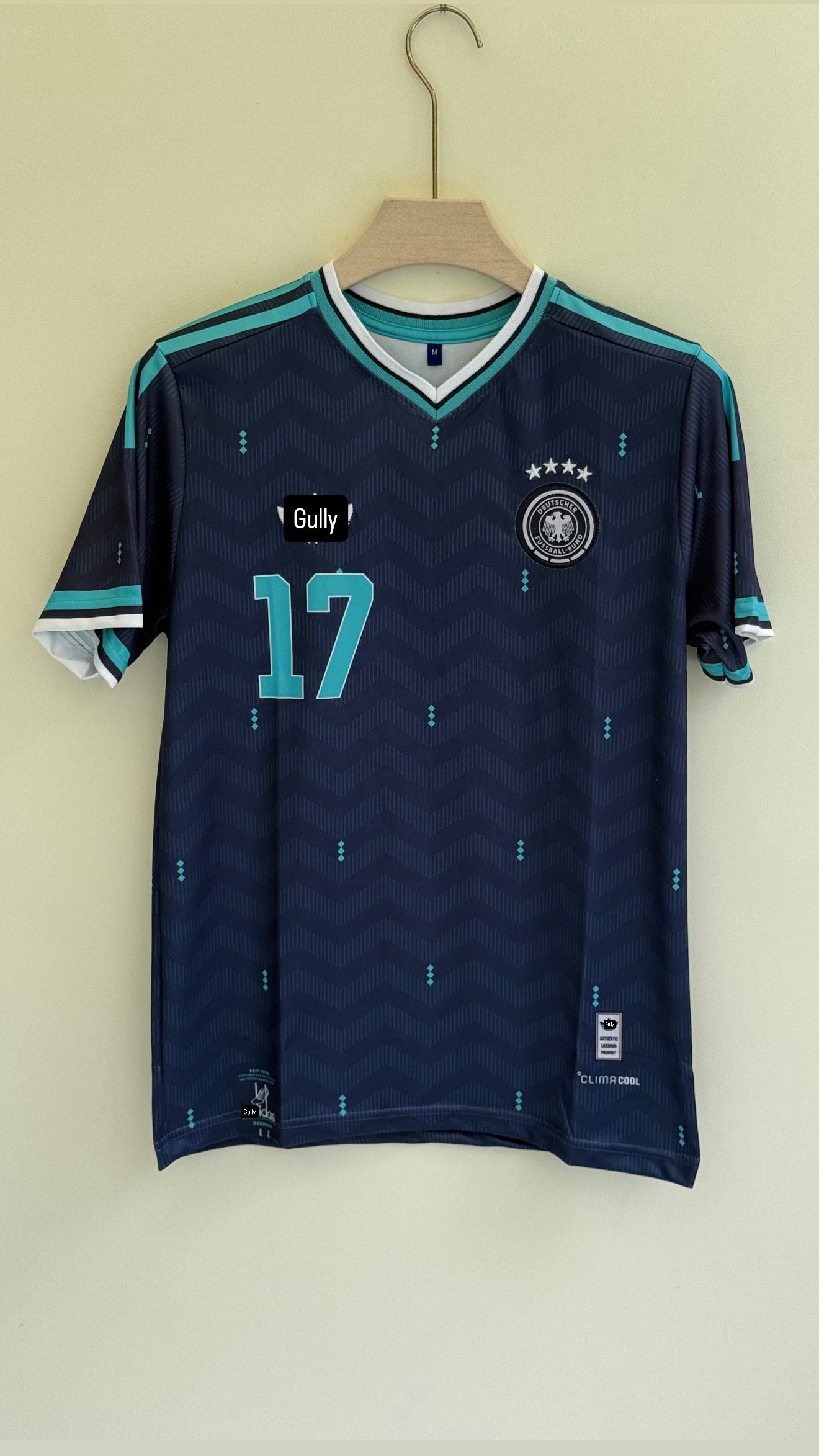 WRITZ GERMANY 2026 WORLD CUP AWAY KIT EMBROIDERY