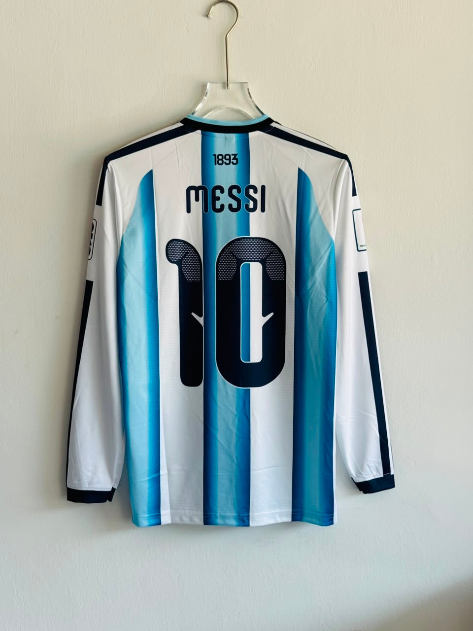 MESSI ARGENTINA WORLD CUP KIT 2026 HOME KIT FULL SLEEV EMBROIDERY