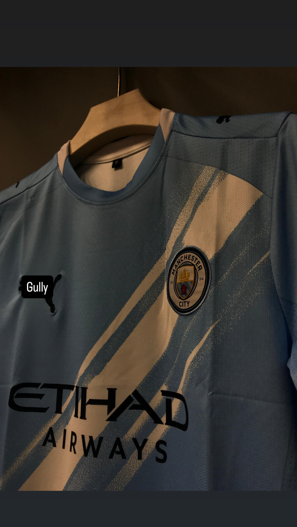 DOKU MANCHESTER CITY HOME KIT 25/26 EMBROIDERY