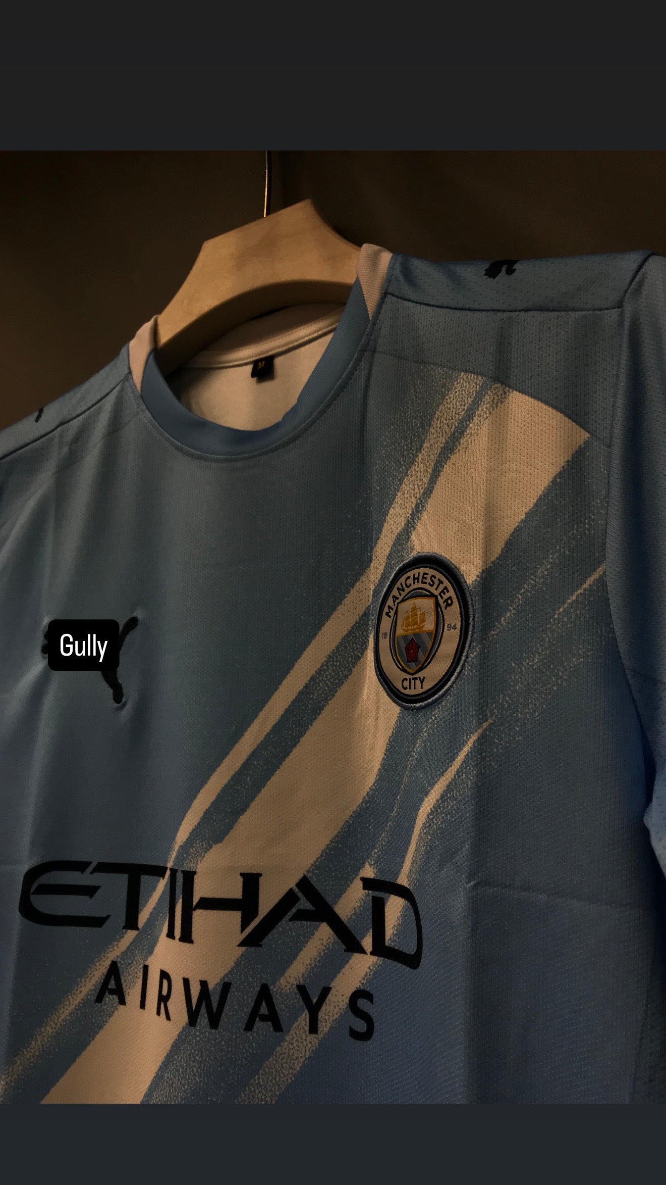 DOKU MANCHESTER CITY HOME KIT 25/26 EMBROIDERY