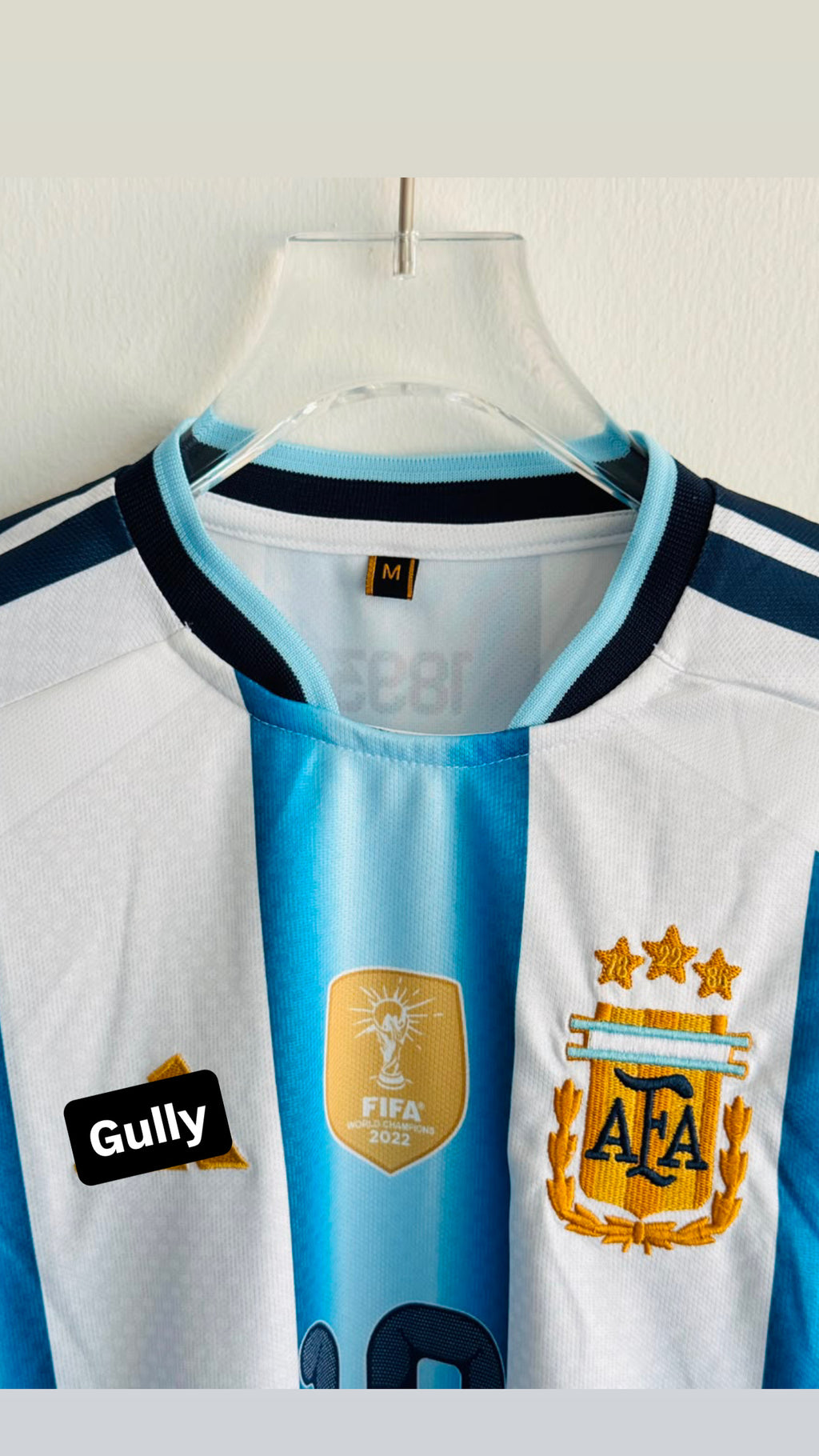 MESSI ARGENTINA WORLD CUP KIT 2026 HOME KIT FULL SLEEV EMBROIDERY